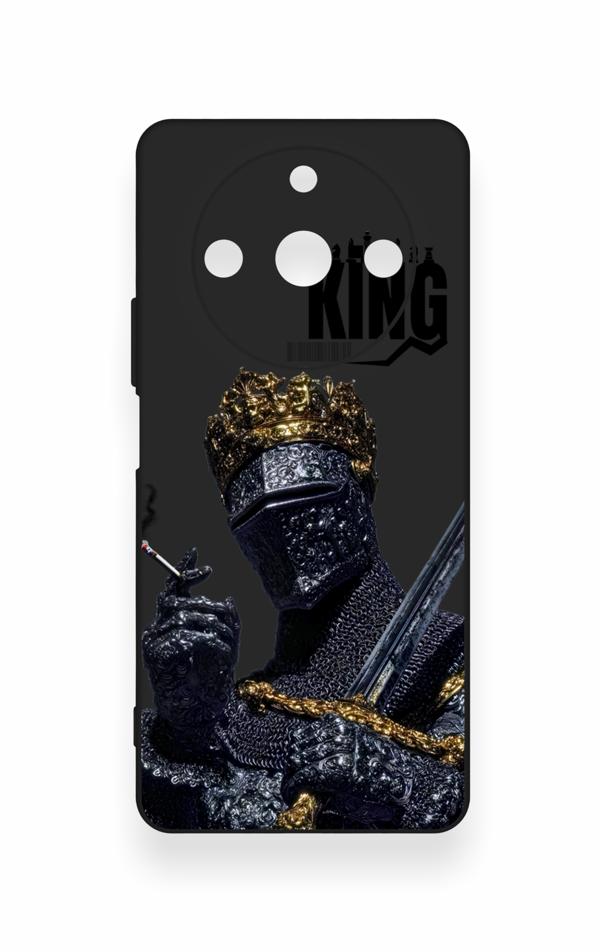 Realme 11 Pro Uyumlu King Desenli Silikon Kılıf