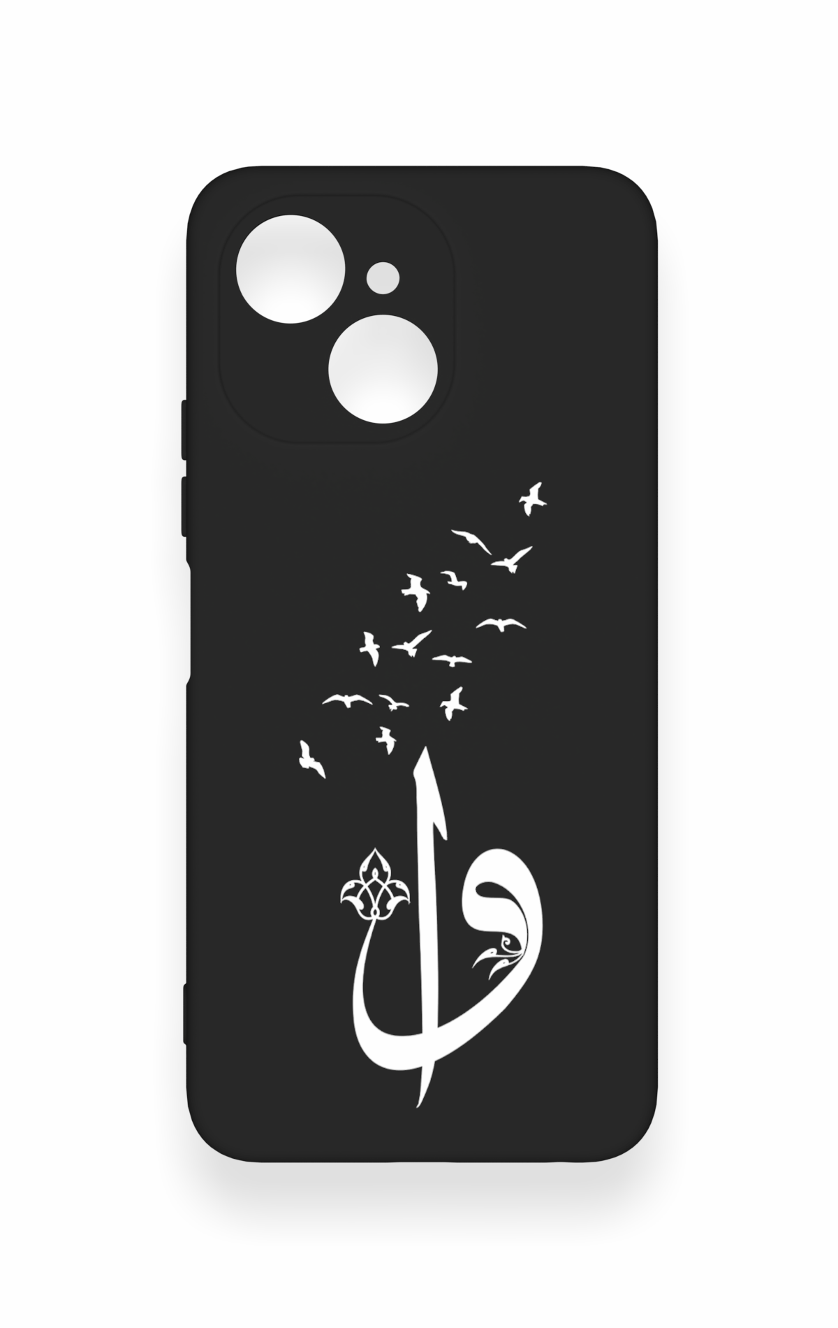 Tecno Spark 40C Uyumlu Elif Vav Desenli Silikon Kılıf