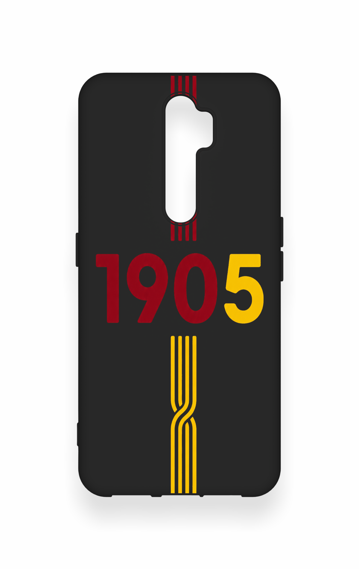 Oppo A9 2020 Uyumlu 1905 Kemer Desenli Silikon Kılıf