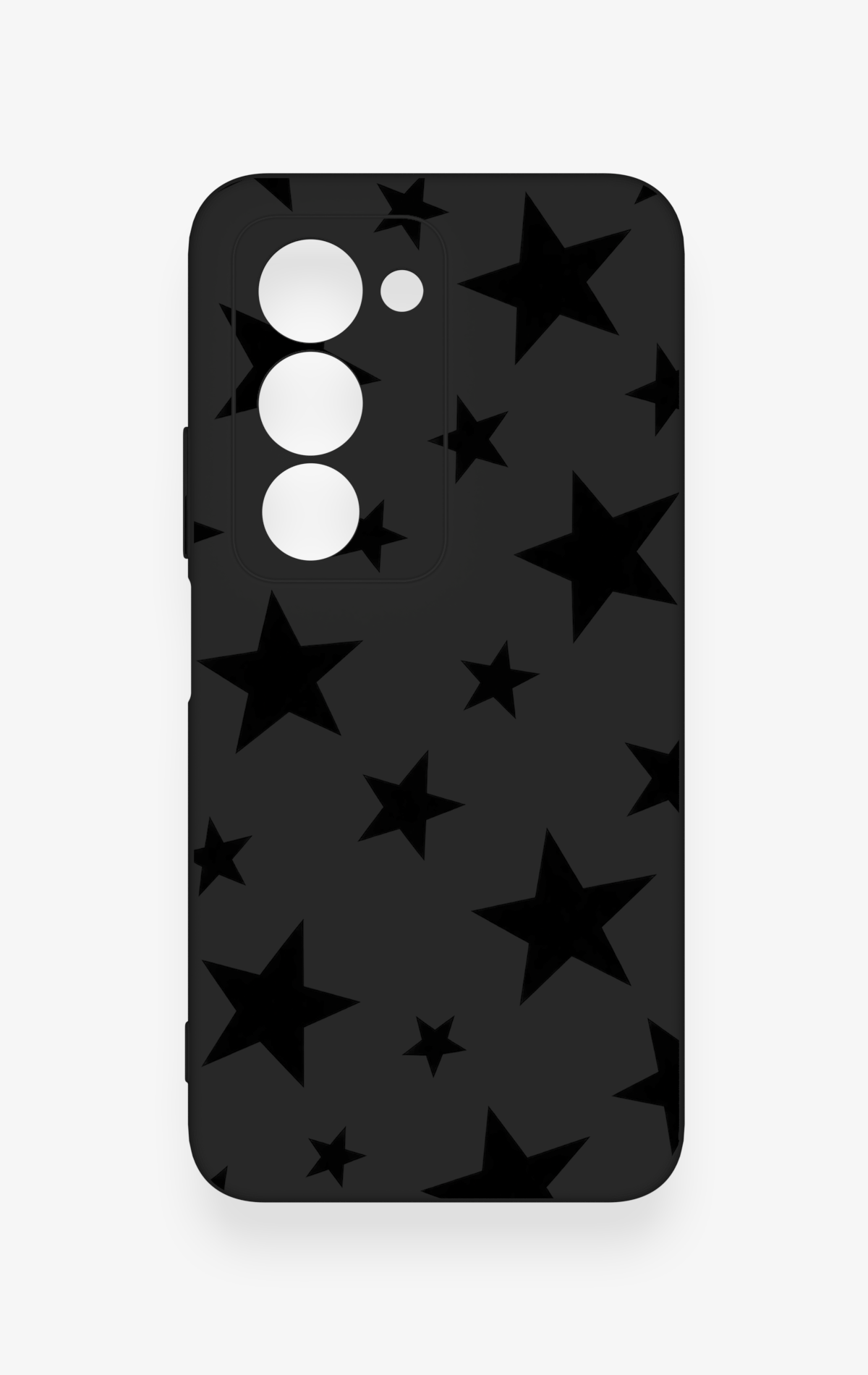 Redmi 15 5G Uyumlu Siyah Star Desenli Silikon Kılıf