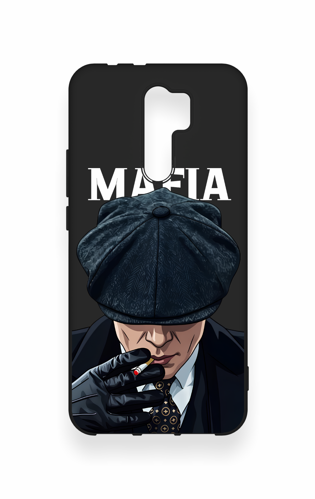Redmi 9 Uyumlu MAFIA Desenli Silikon Kılıf
