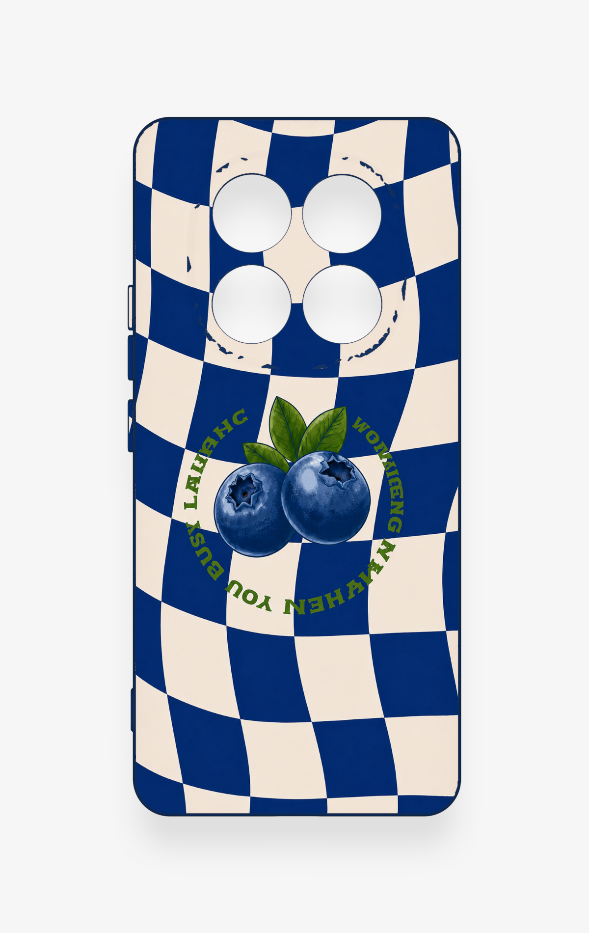 Redmi Note 14 Pro 5G Uyumlu Yaban Mersini Desenli Silikon Kılıf