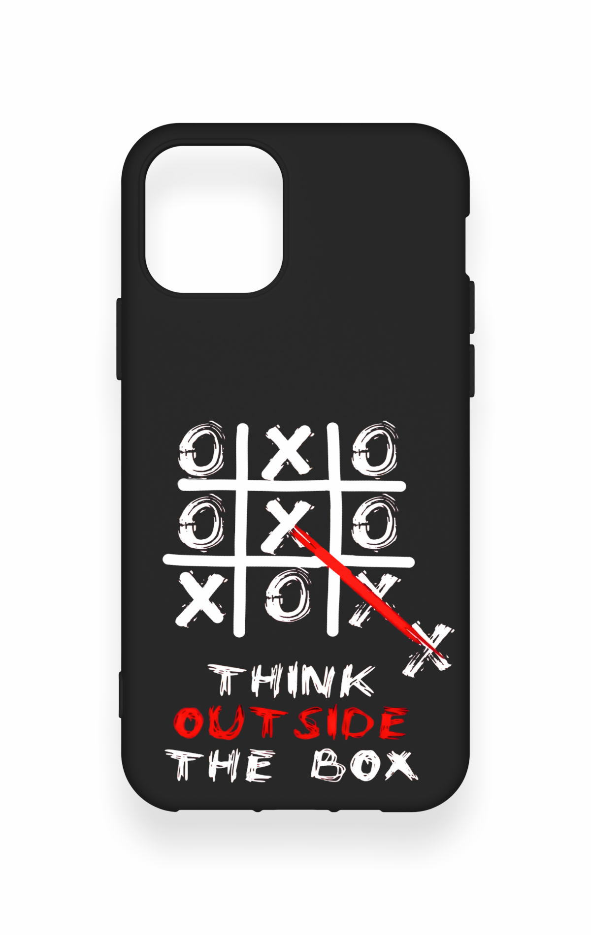 iPhone 11 Pro Uyumlu Out Side The Box Desenli Silikon Kılıf