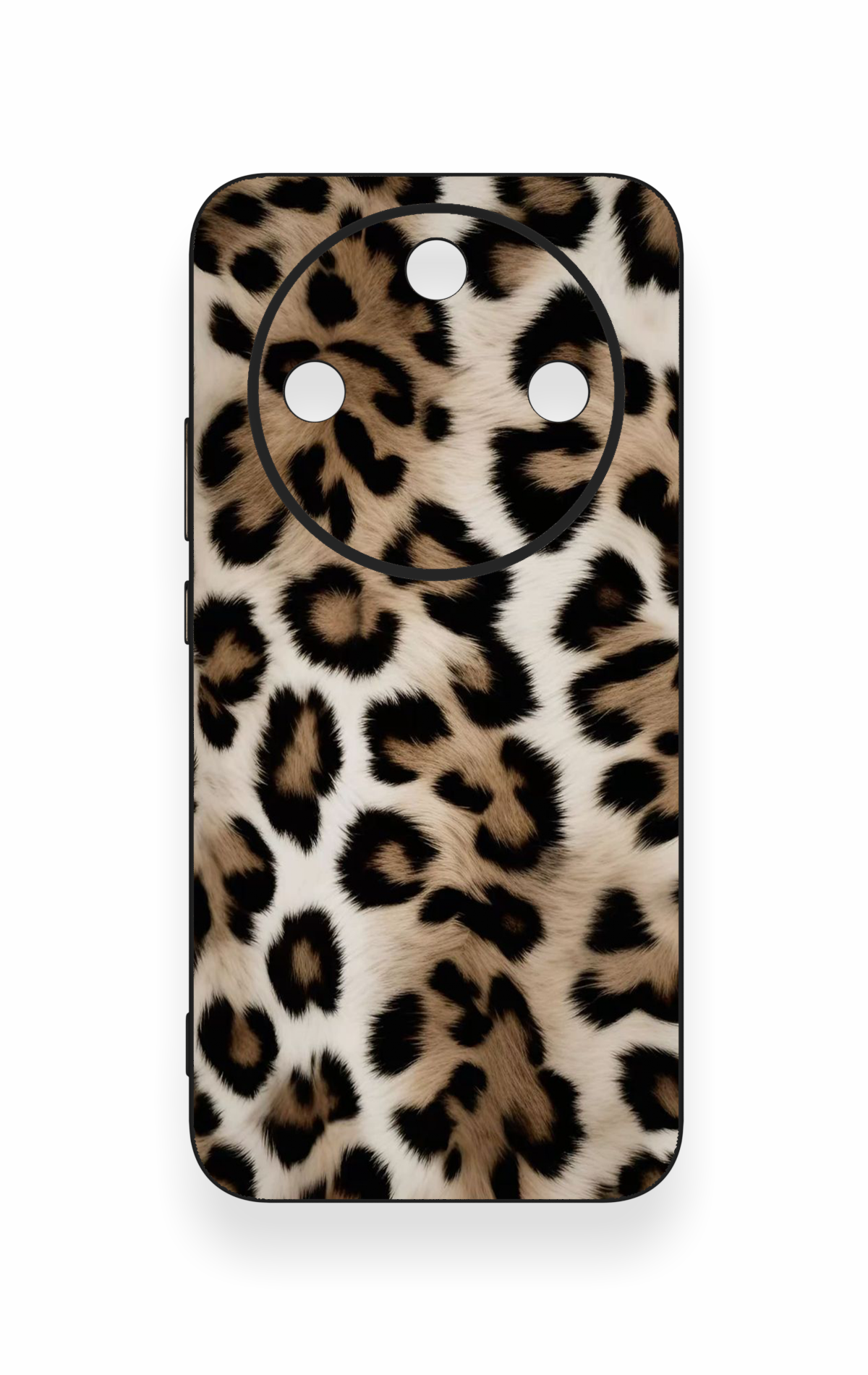 Honor Magic 8 Lite Uyumlu Leopar Derisi Desenli Silikon Kılıf