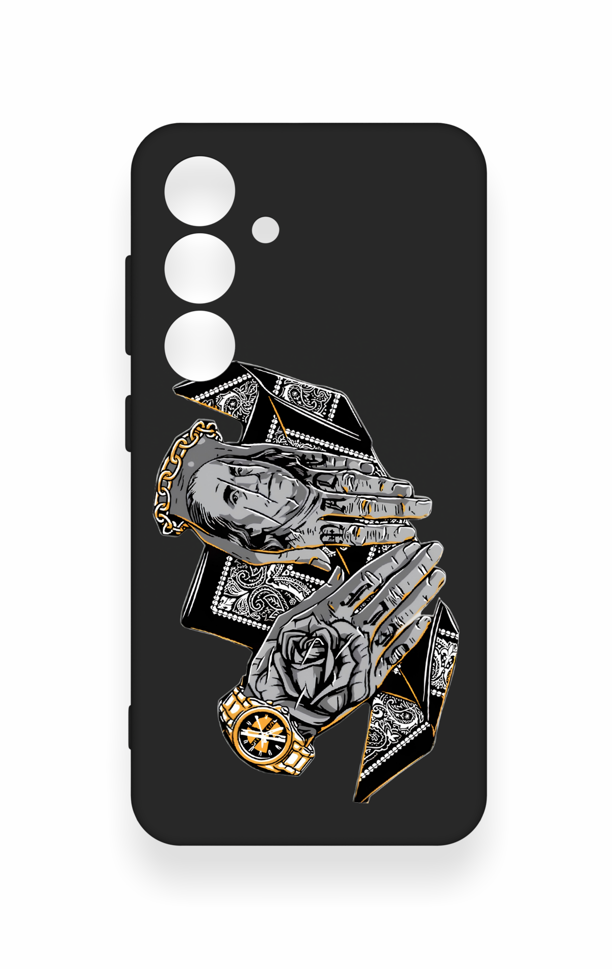 Samsung S24 Uyumlu Self Made Desenli Silikon Kılıf