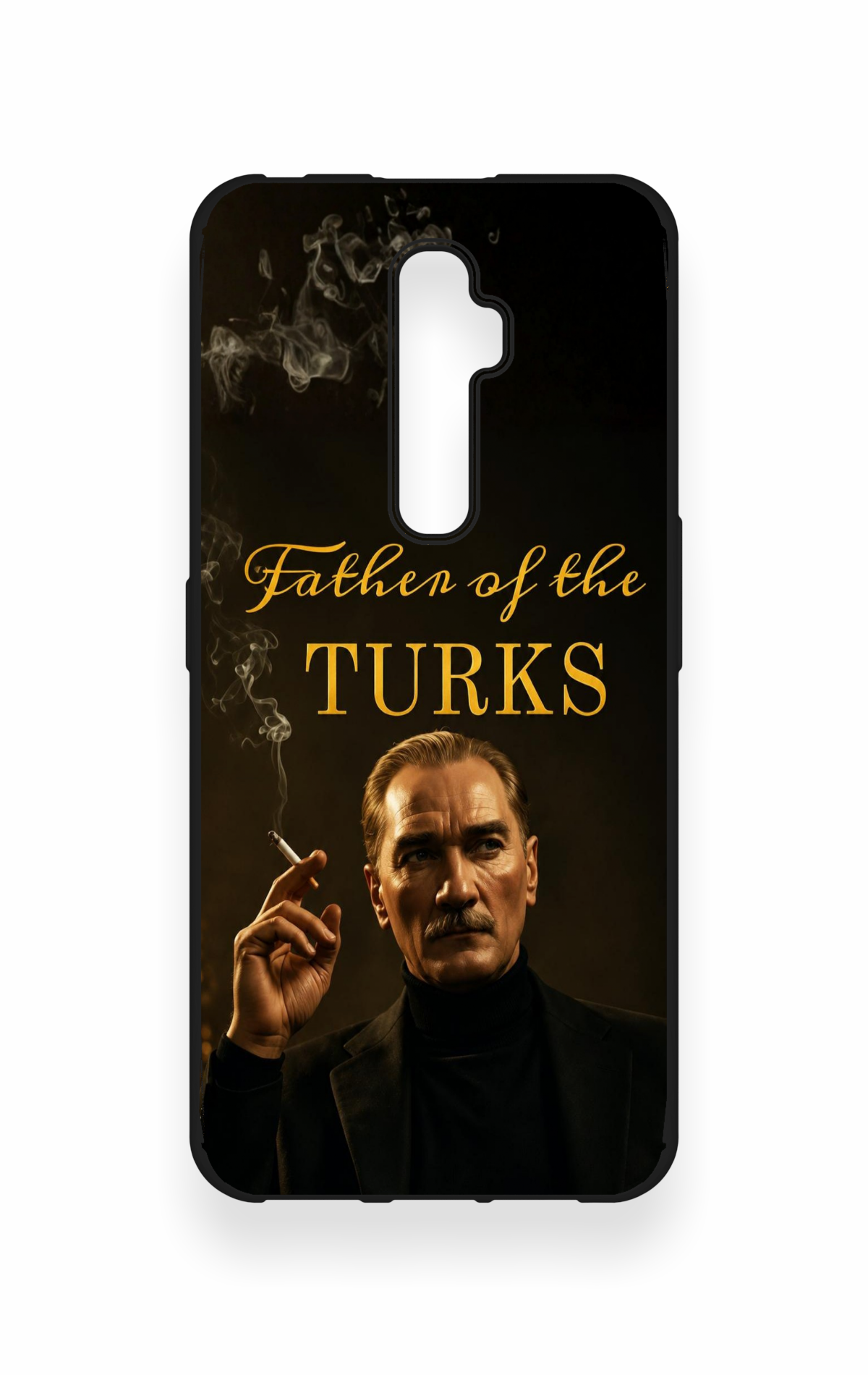Oppo Reno 2Z Uyumlu Father Of The Turks Desenli Silikon Kılıf
