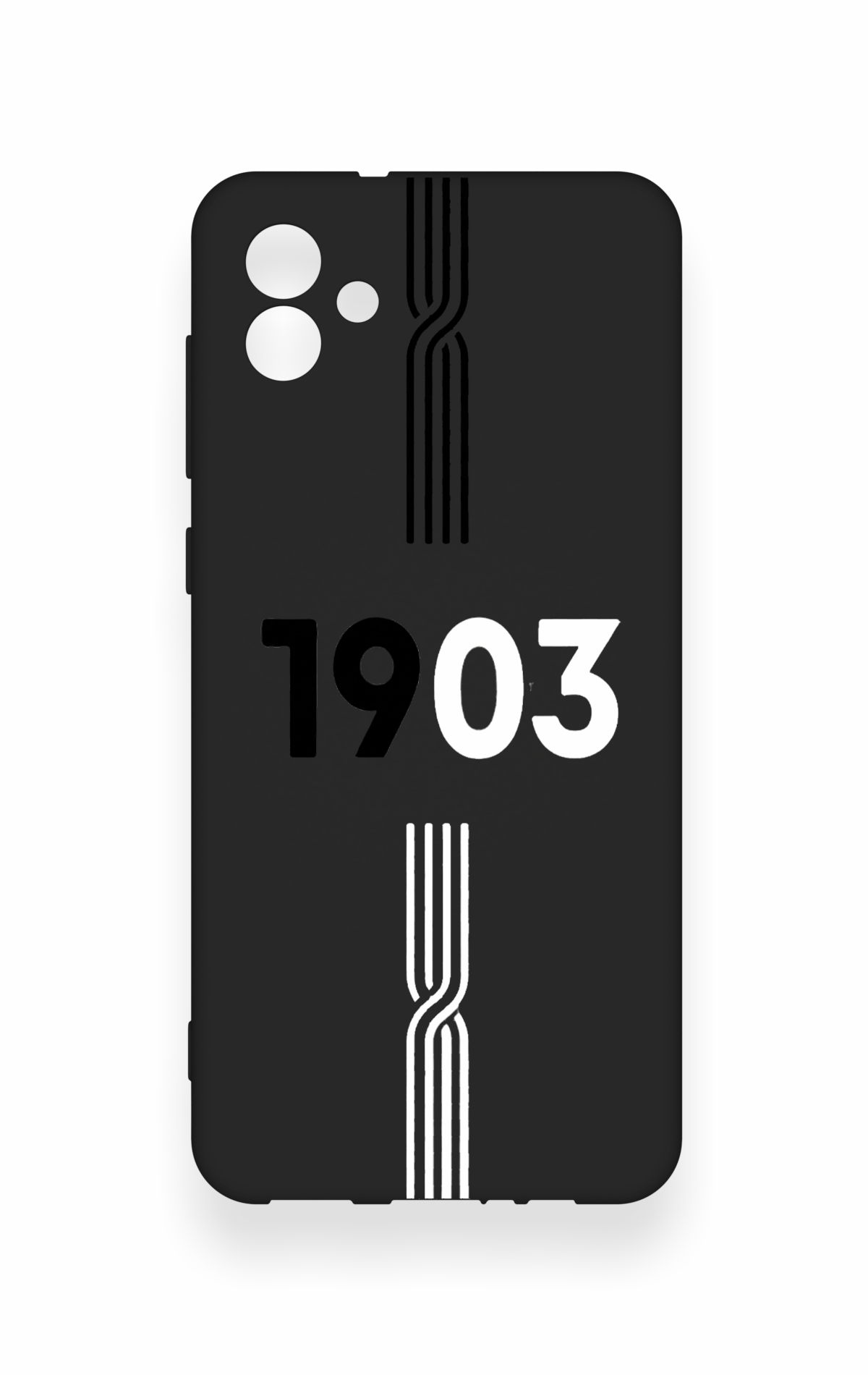 Samsung A04 Uyumlu 1903 Kemer Desenli Silikon Kılıf