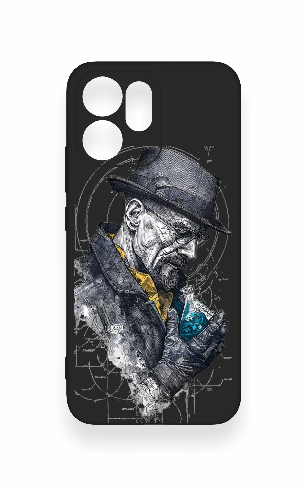 Oppo Reno 14F Uyumlu Walter White Desenli Silikon Kılıf