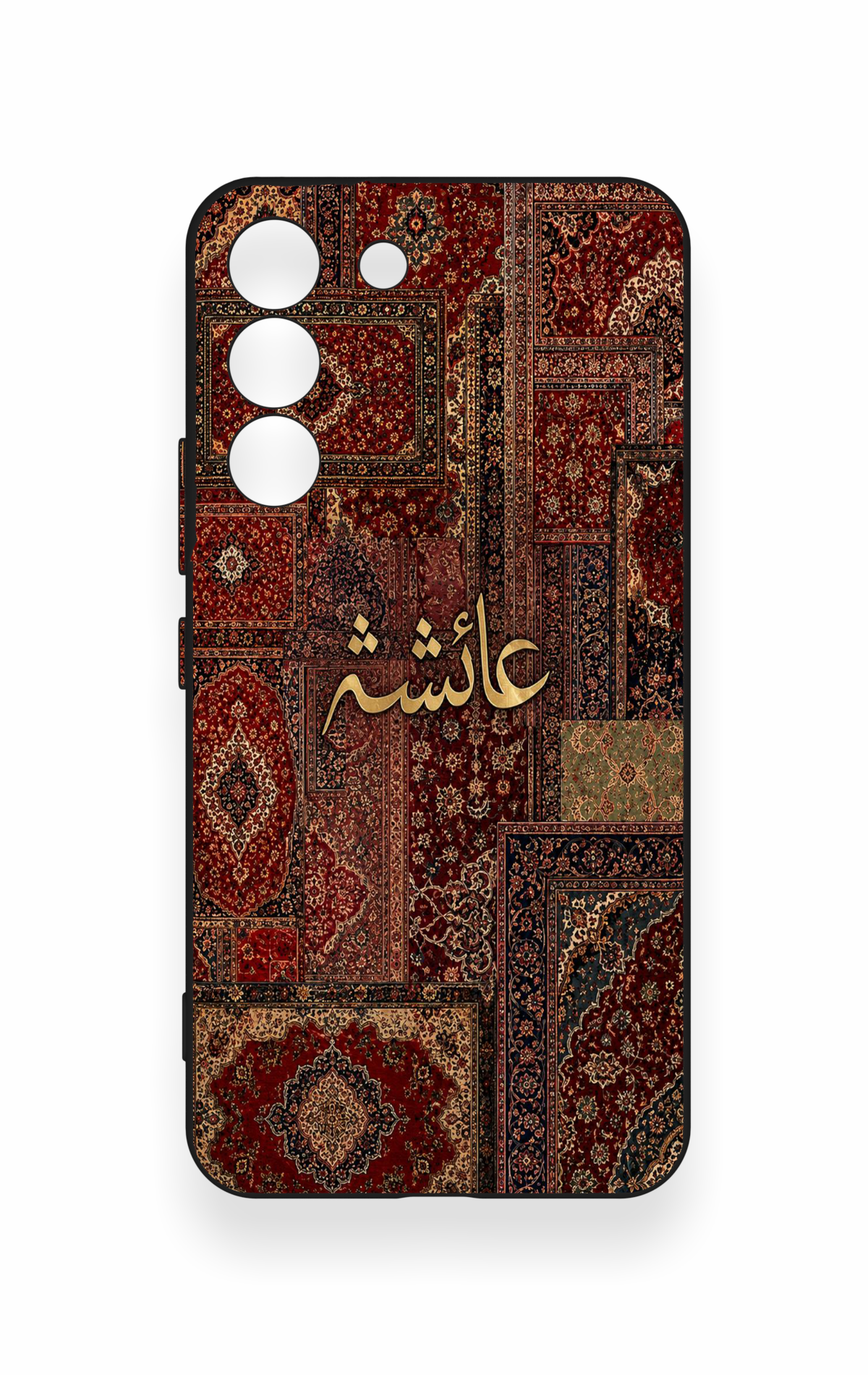 Samsung S22 Uyumlu Vintage Halı Desenli Silikon Kılıf
