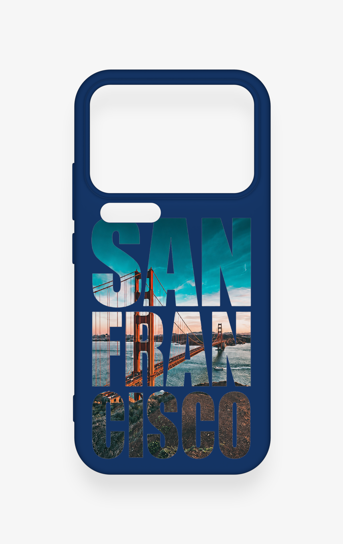 Xiaomi Mi 17 Pro 5G Uyumlu San Francisco Desenli Silikon Kılıf