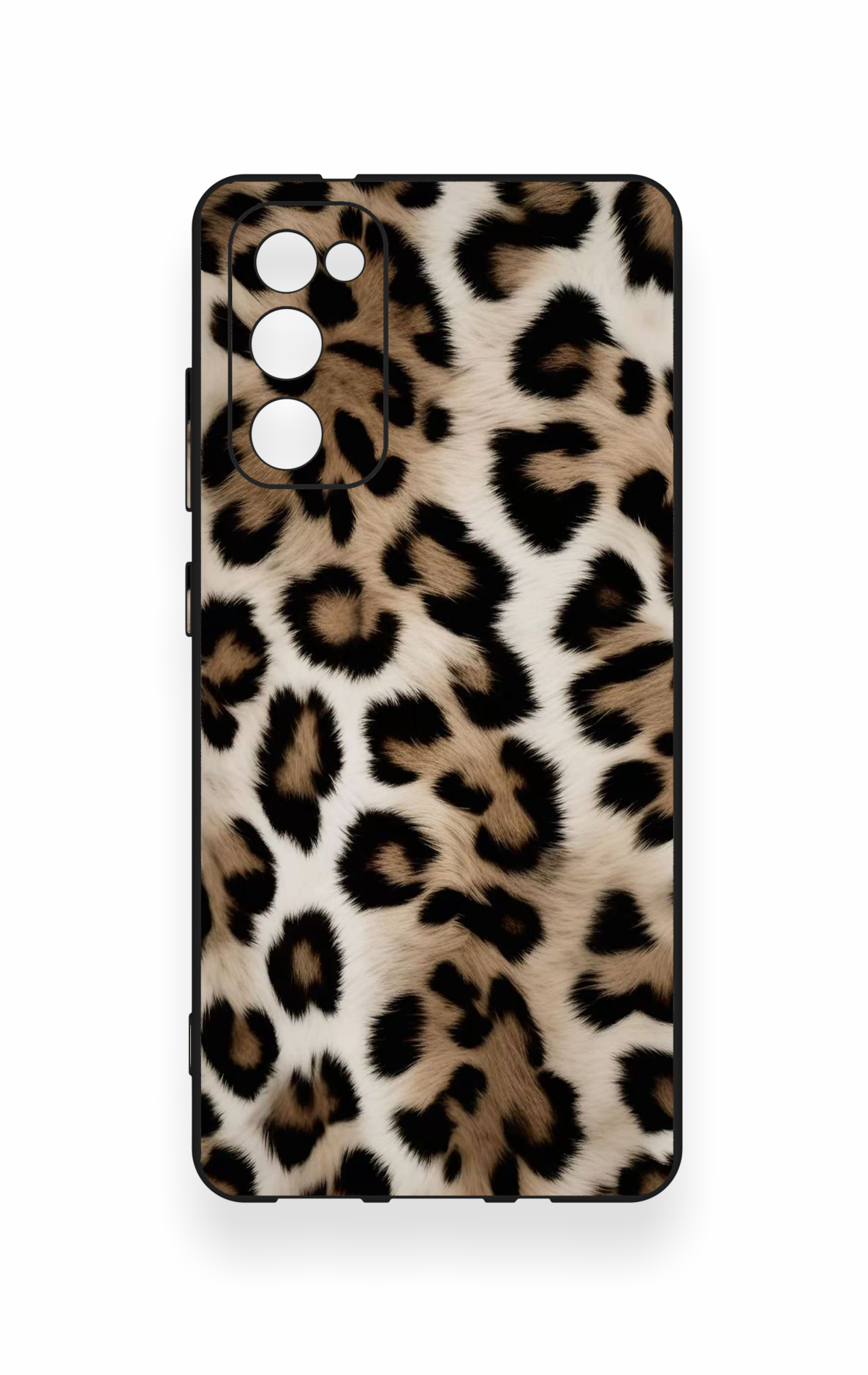Samsung S20Fe Uyumlu Leopar Derisi Desenli Silikon Kılıf