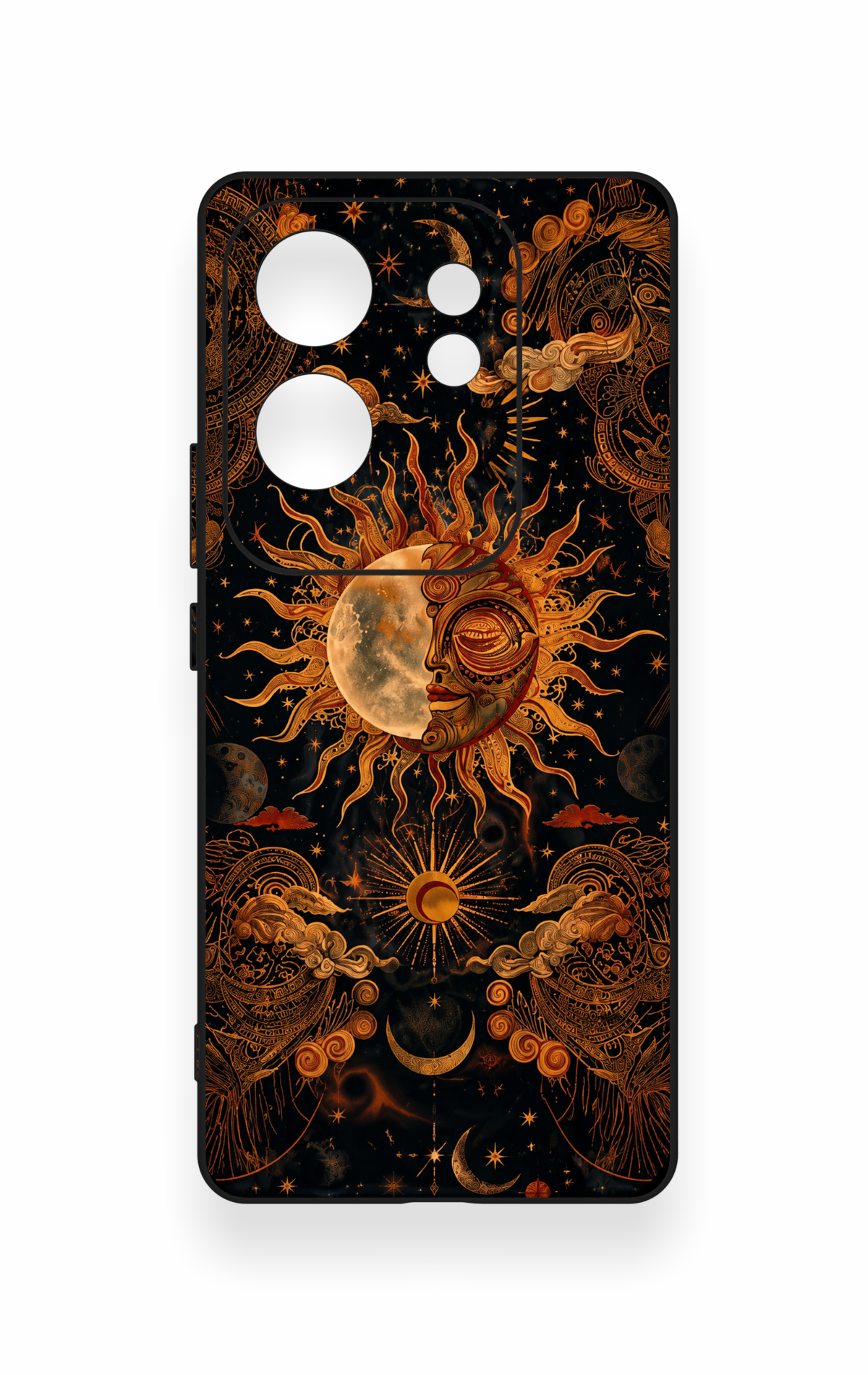 İnfinix Zero 30 Uyumlu Mistik Güneş Desenli Silikon Kılıf