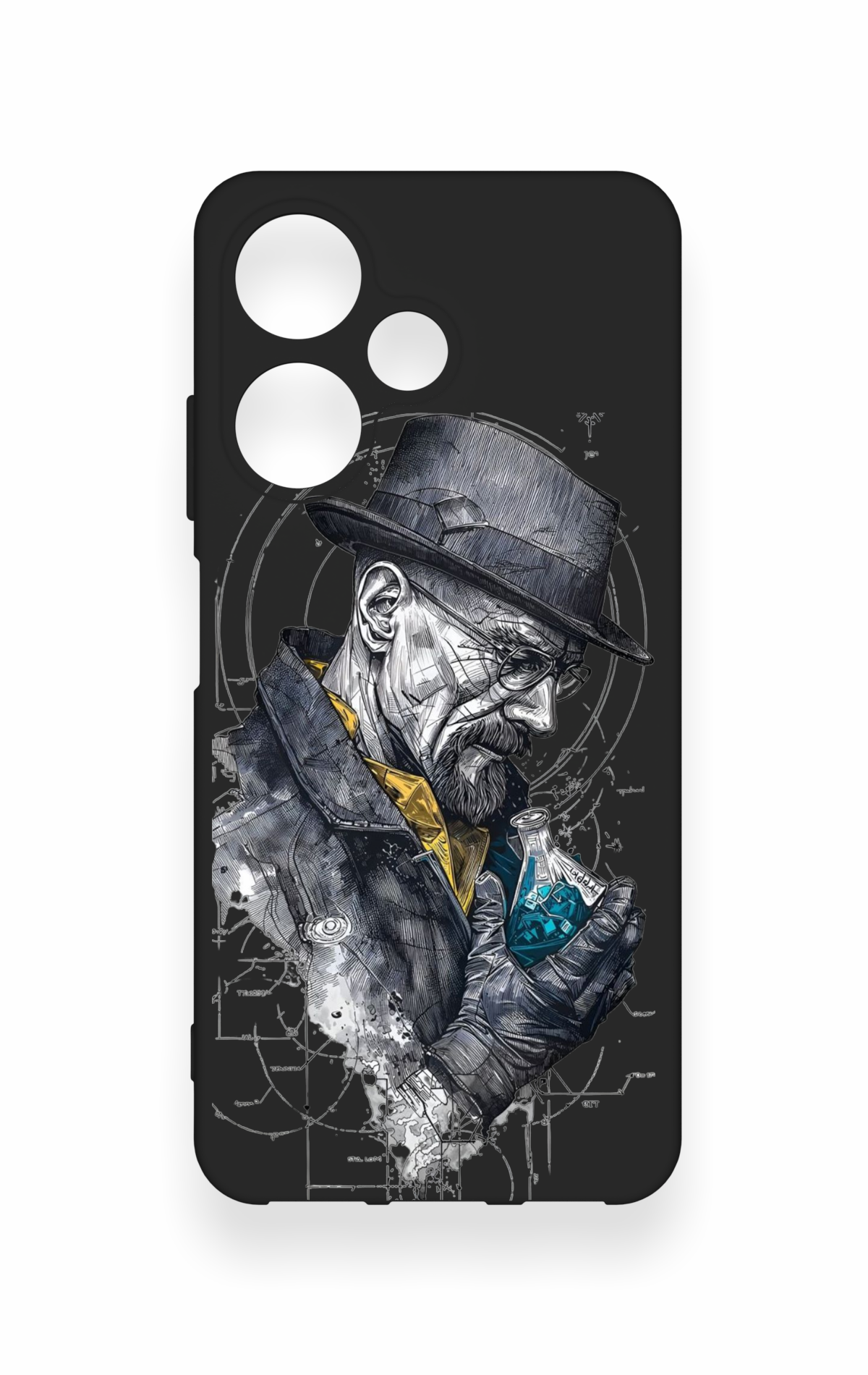 İnfinix Hot 30i Uyumlu Walter White Desenli Silikon Kılıf