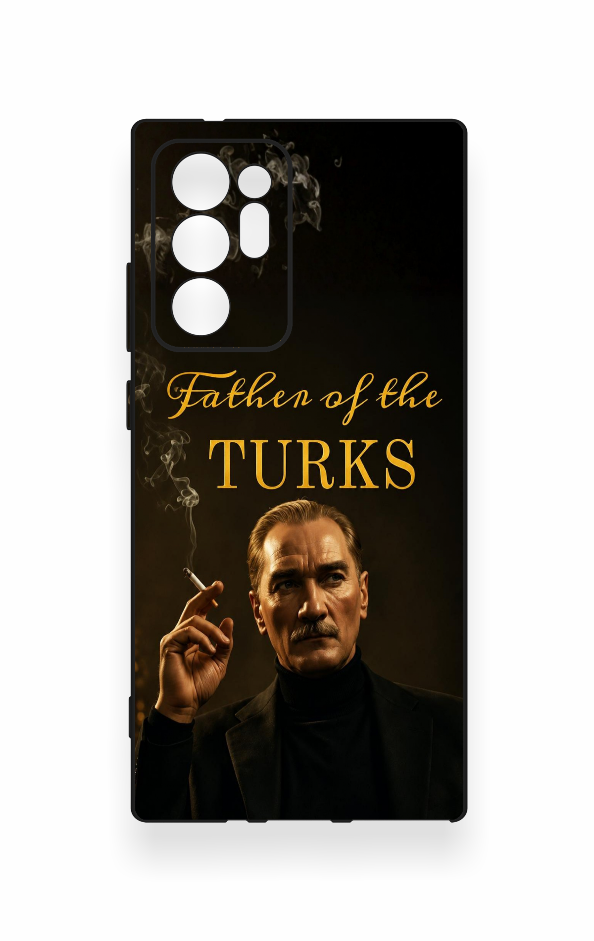 Samsung Note 20 Ultra Uyumlu Father Of The Turks Desenli Silikon Kılıf