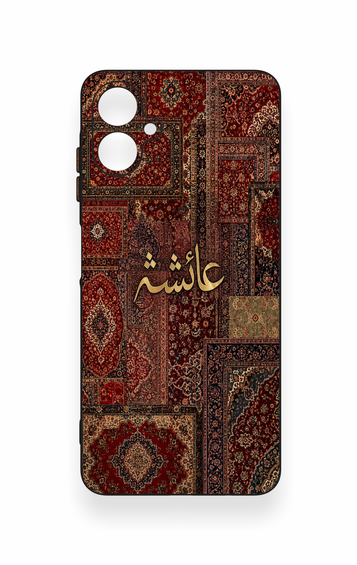 Samsung A06 Uyumlu Vintage Halı Desenli Silikon Kılıf