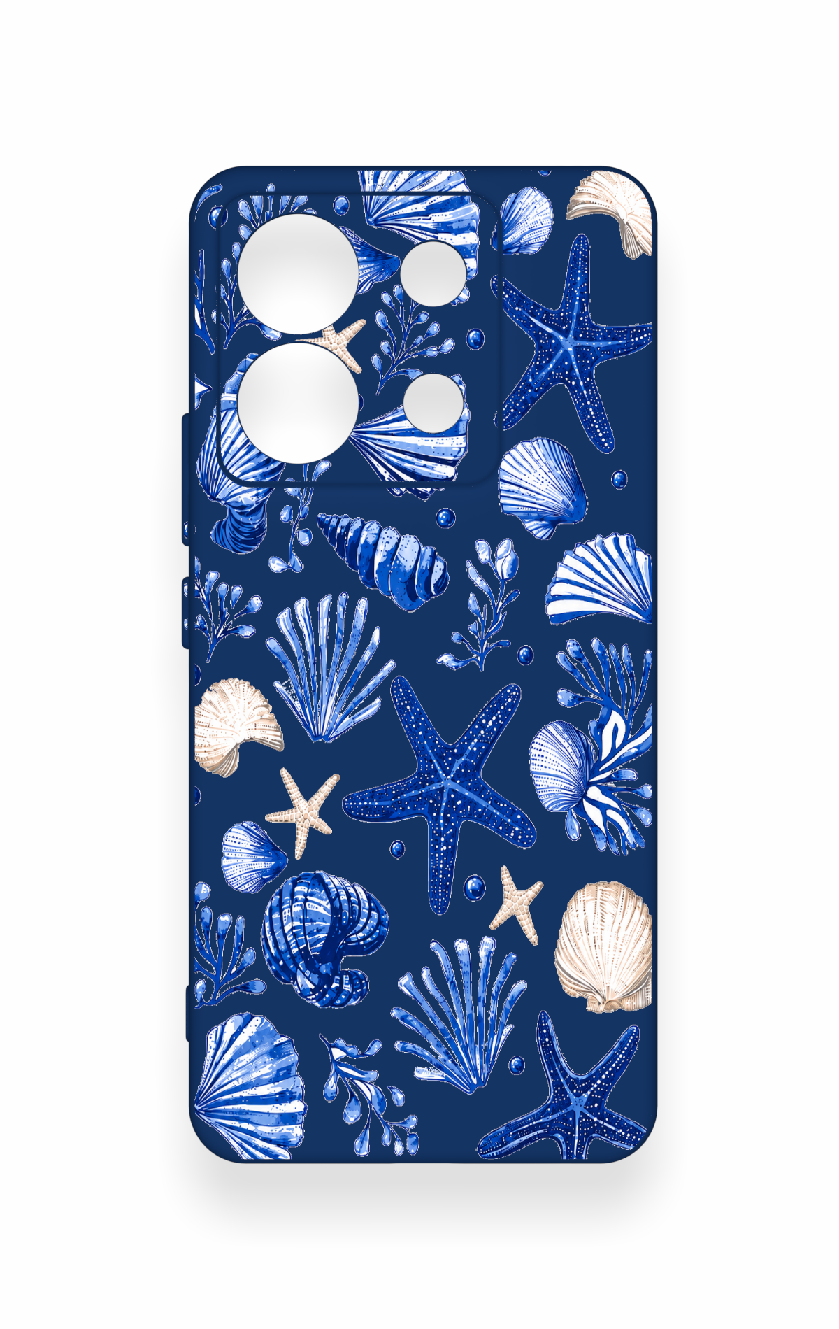 Redmi Note 13 Pro 5G Uyumlu Deniz Kabuğu Desenli Silikon Kılıf
