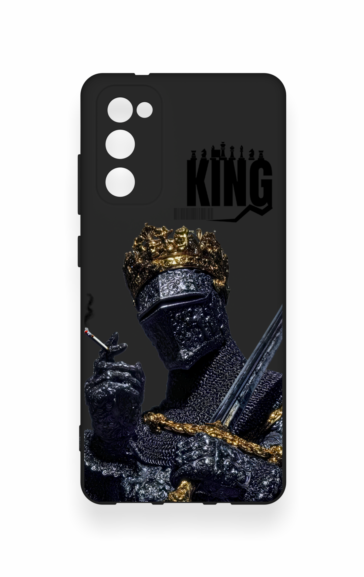 Samsung S20Fe Uyumlu King Desenli Silikon Kılıf
