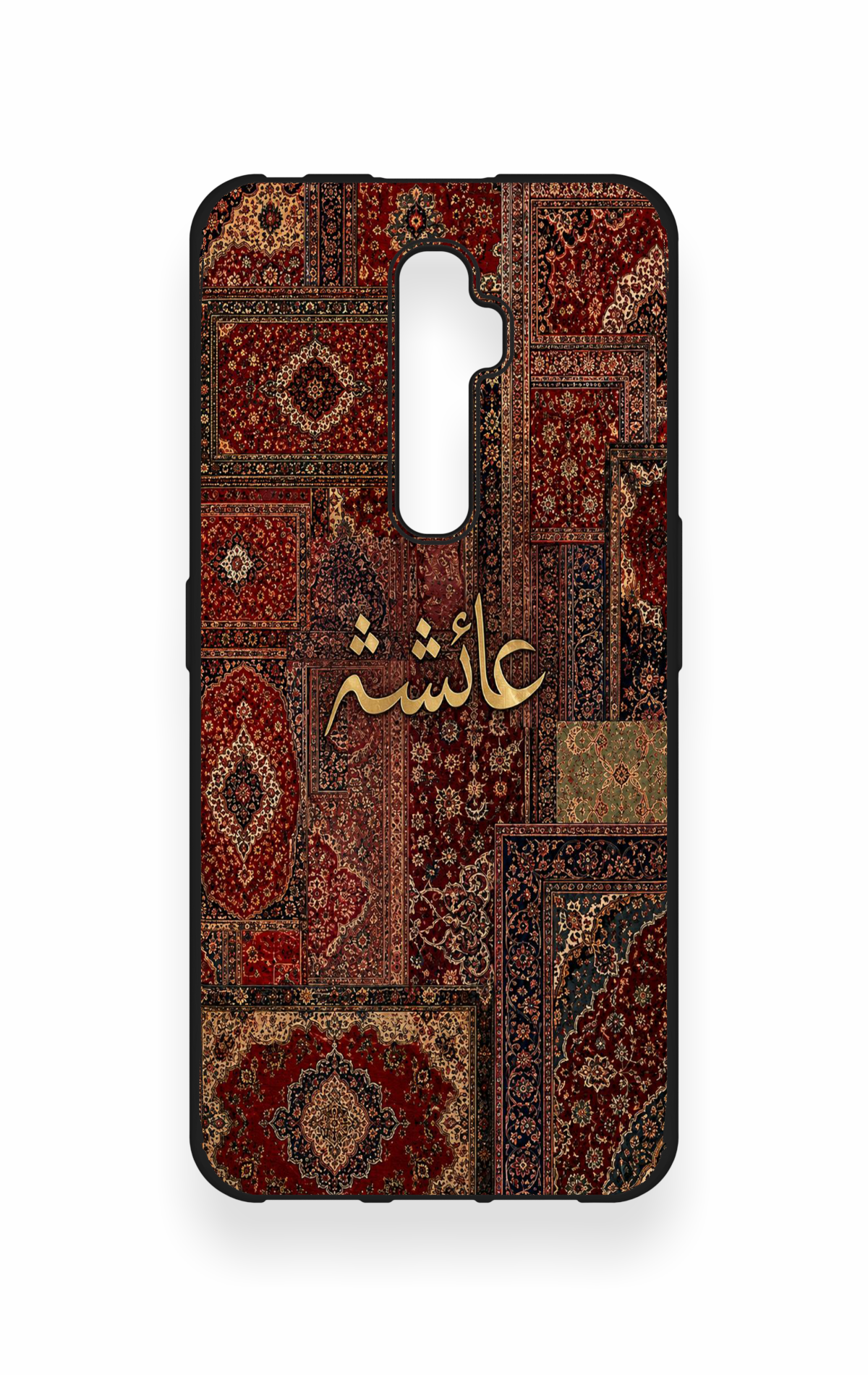 Oppo Reno 2Z Uyumlu Vintage Halı Desenli Silikon Kılıf