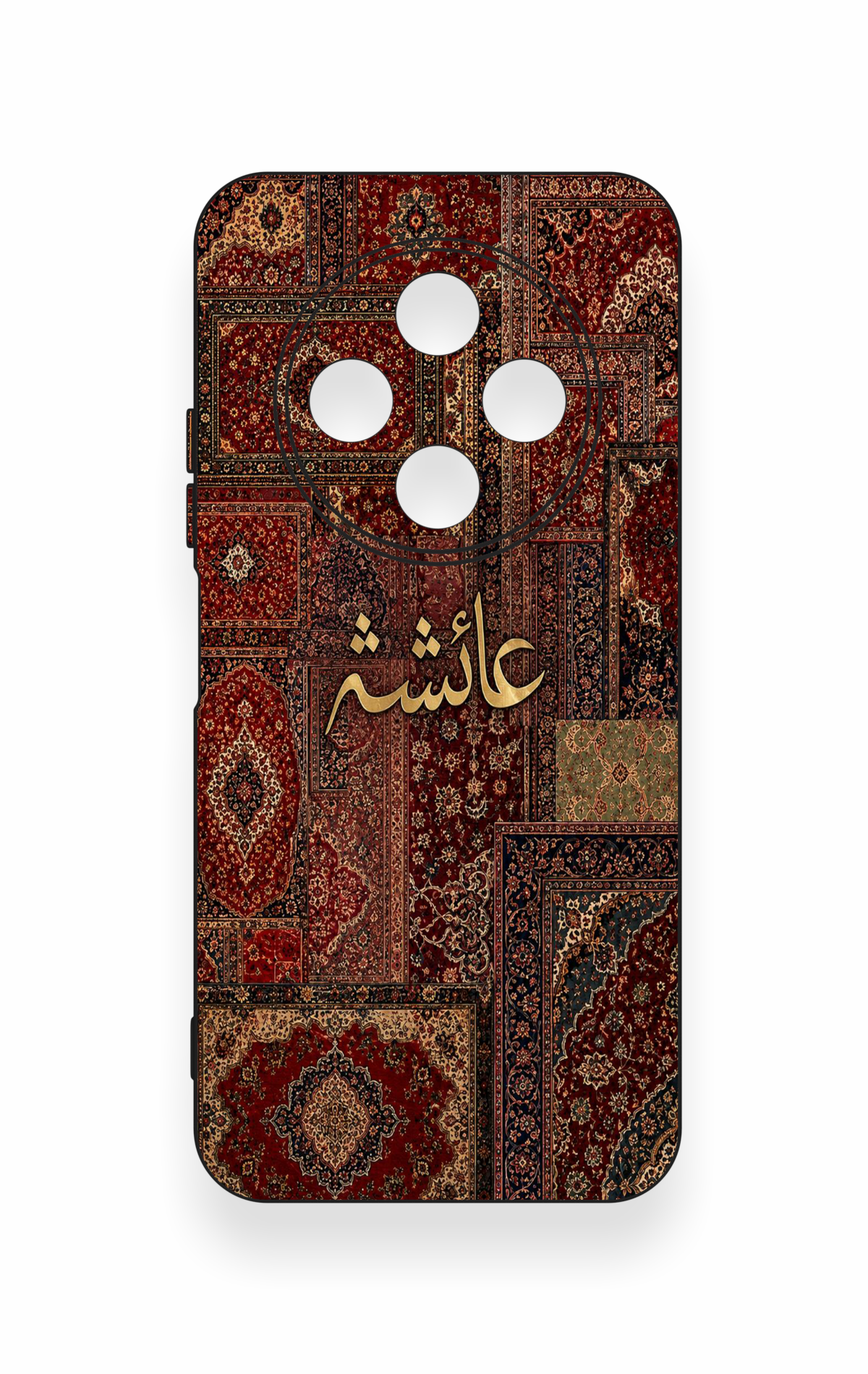 Tecno Spark 30C Uyumlu Vintage Halı Desenli Silikon Kılıf