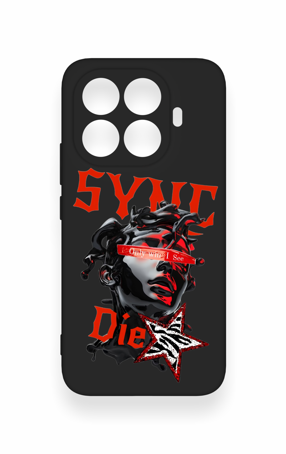 Mi 15T PRO Uyumlu Sync Die Desenli Silikon Kılıf