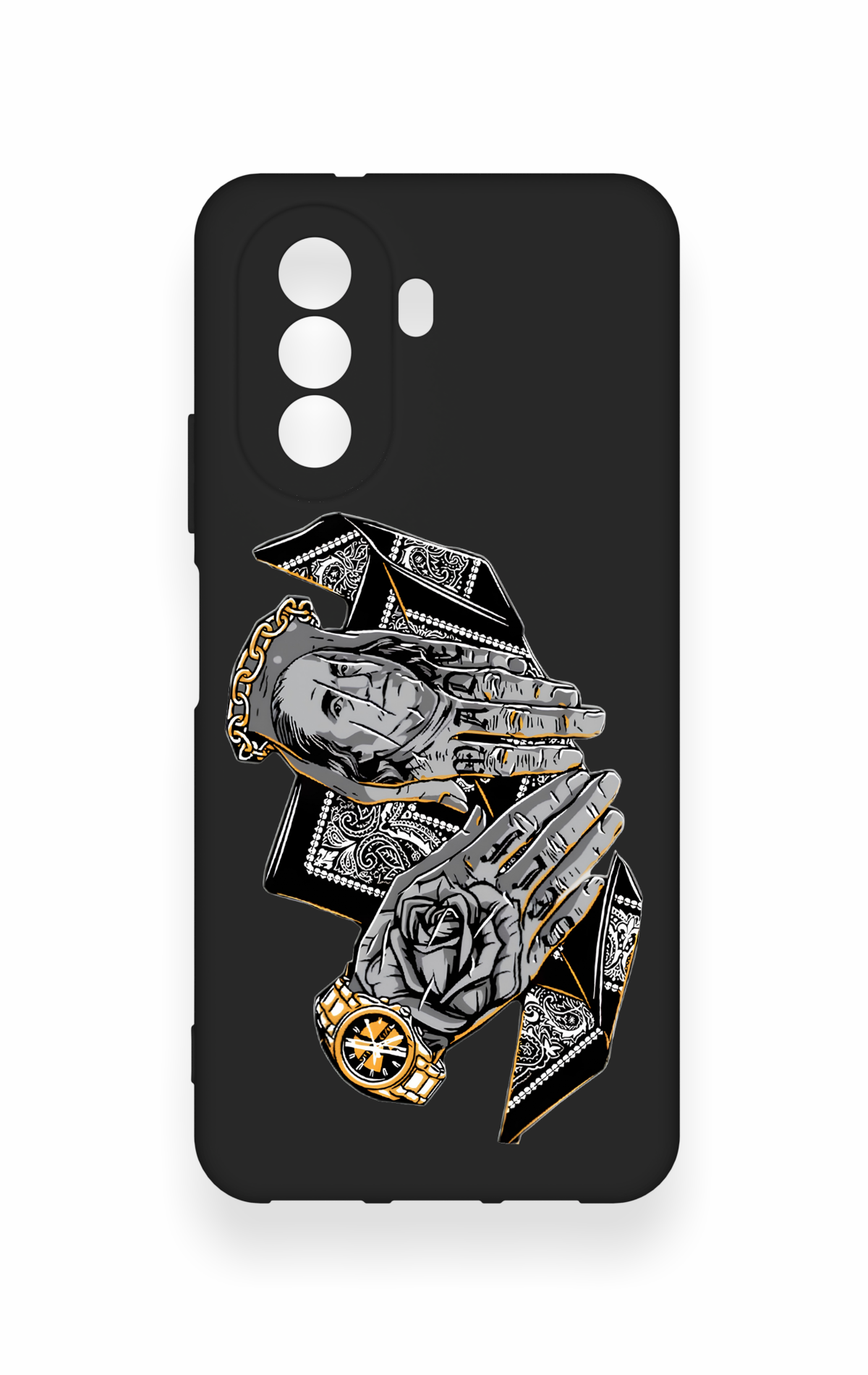 Huawei Nova Y70 Uyumlu Self Made Desenli Silikon Kılıf
