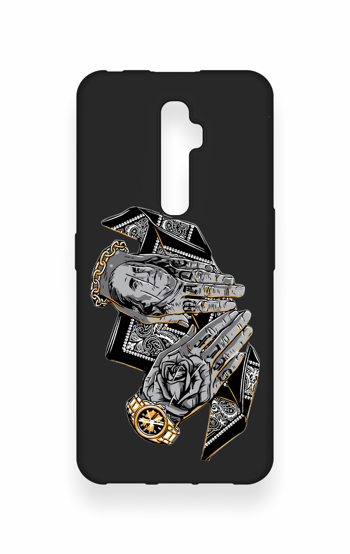 Oppo Reno 2Z Uyumlu Self Made Desenli Silikon Kılıf