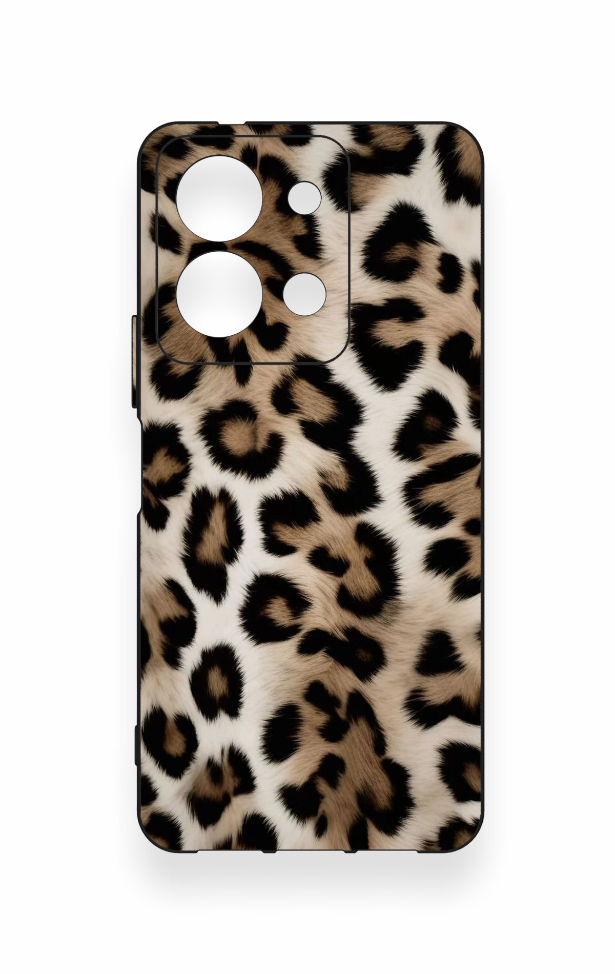 Vivo Y36 Uyumlu Leopar Derisi Desenli Silikon Kılıf
