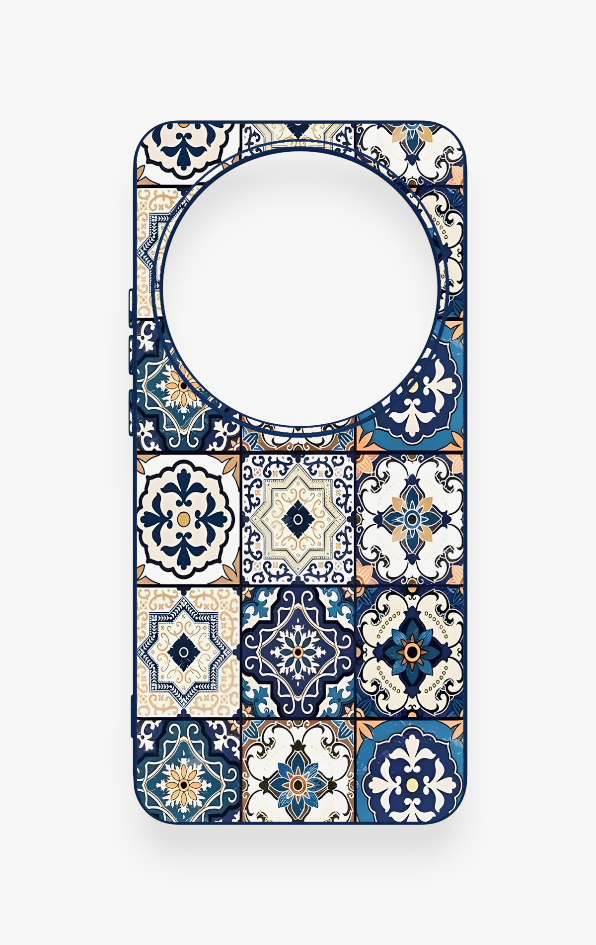 Xiaomi Mi 15 Ultra Uyumlu Mozaik Çini Desenli Silikon Kılıf