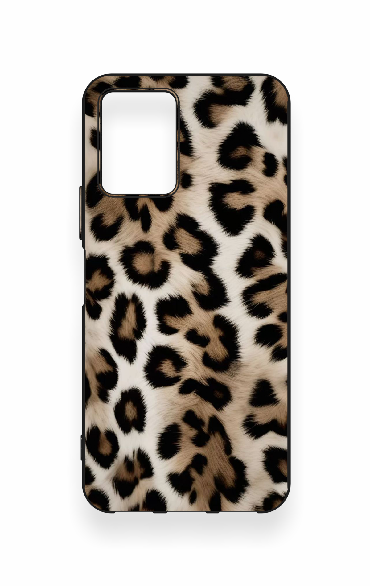 Vivo Y33S Uyumlu Leopar Derisi Desenli Silikon Kılıf