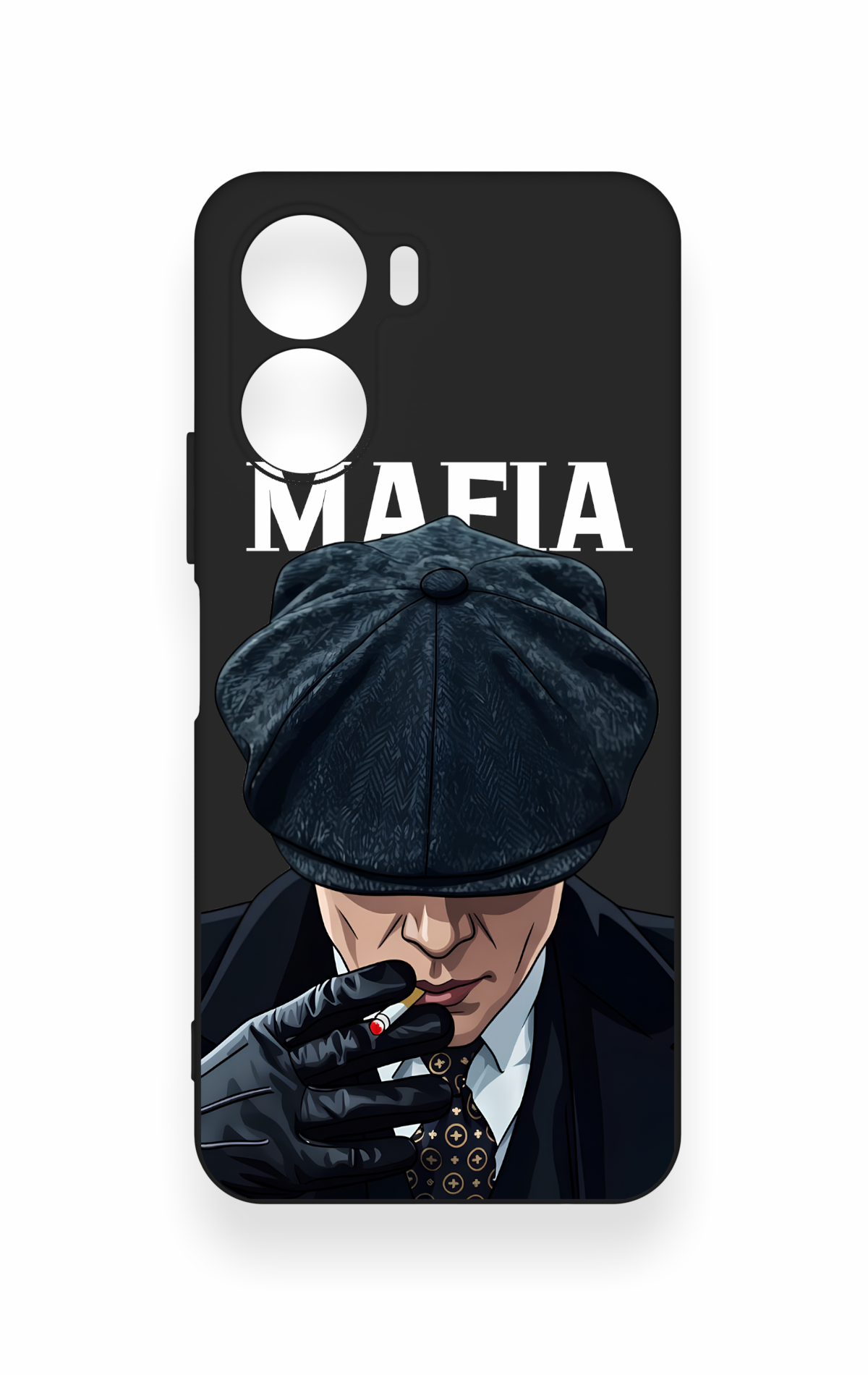 Vivo Y16 Uyumlu MAFIA Desenli Silikon Kılıf