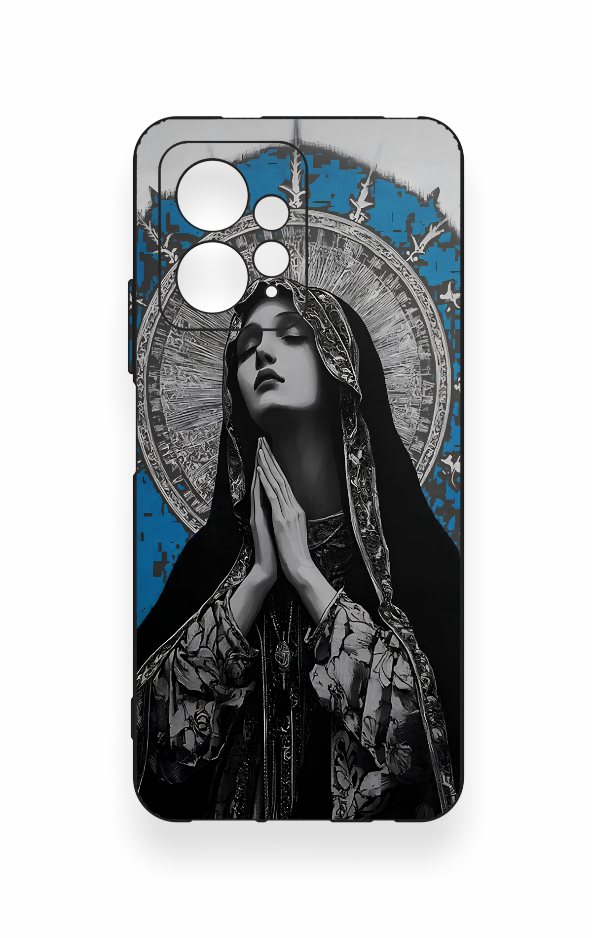 Redmi Note 12 4G Uyumlu Rahibe Desenli Silikon Kılıf