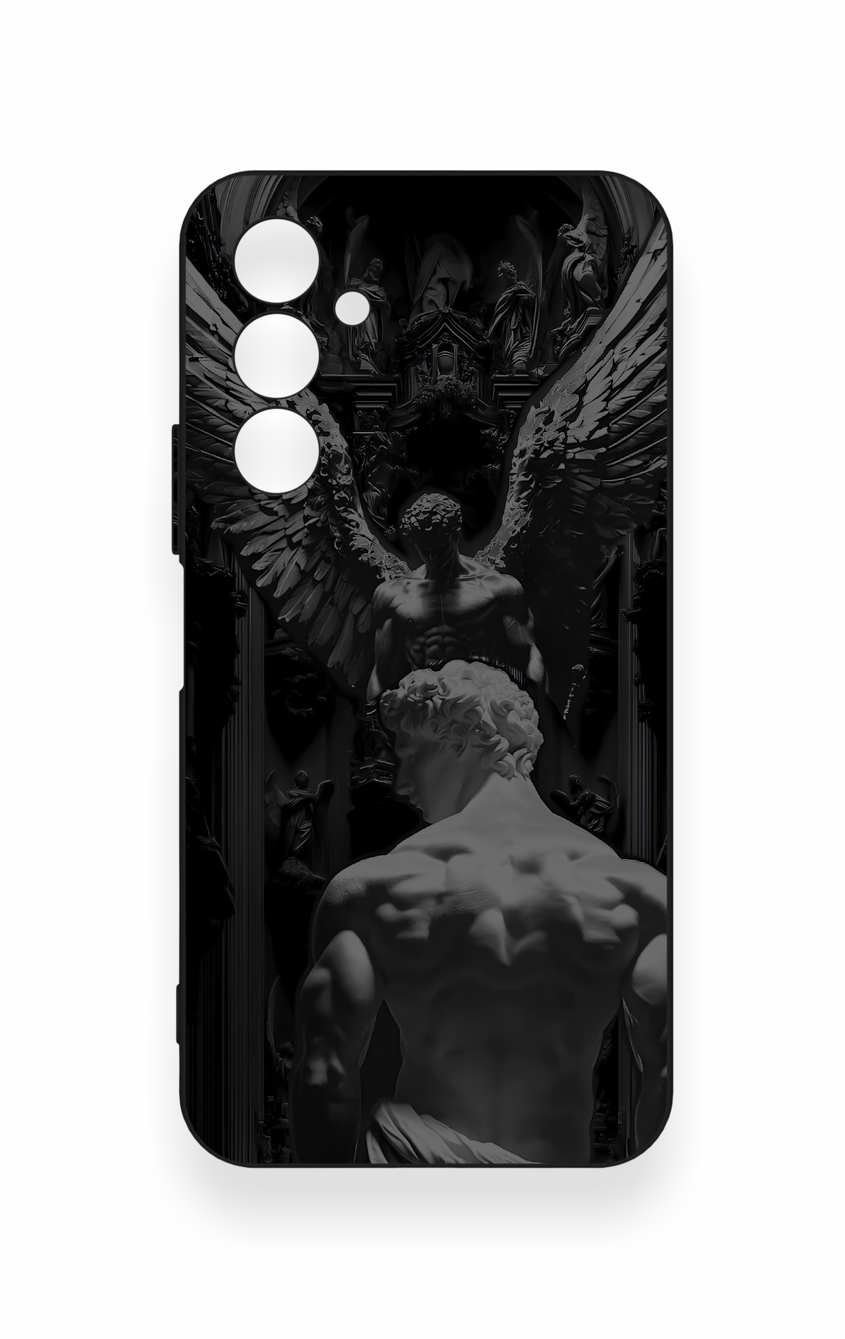 Samssung A54 Uyumlu Icarus Desenli Silikon Kılıf