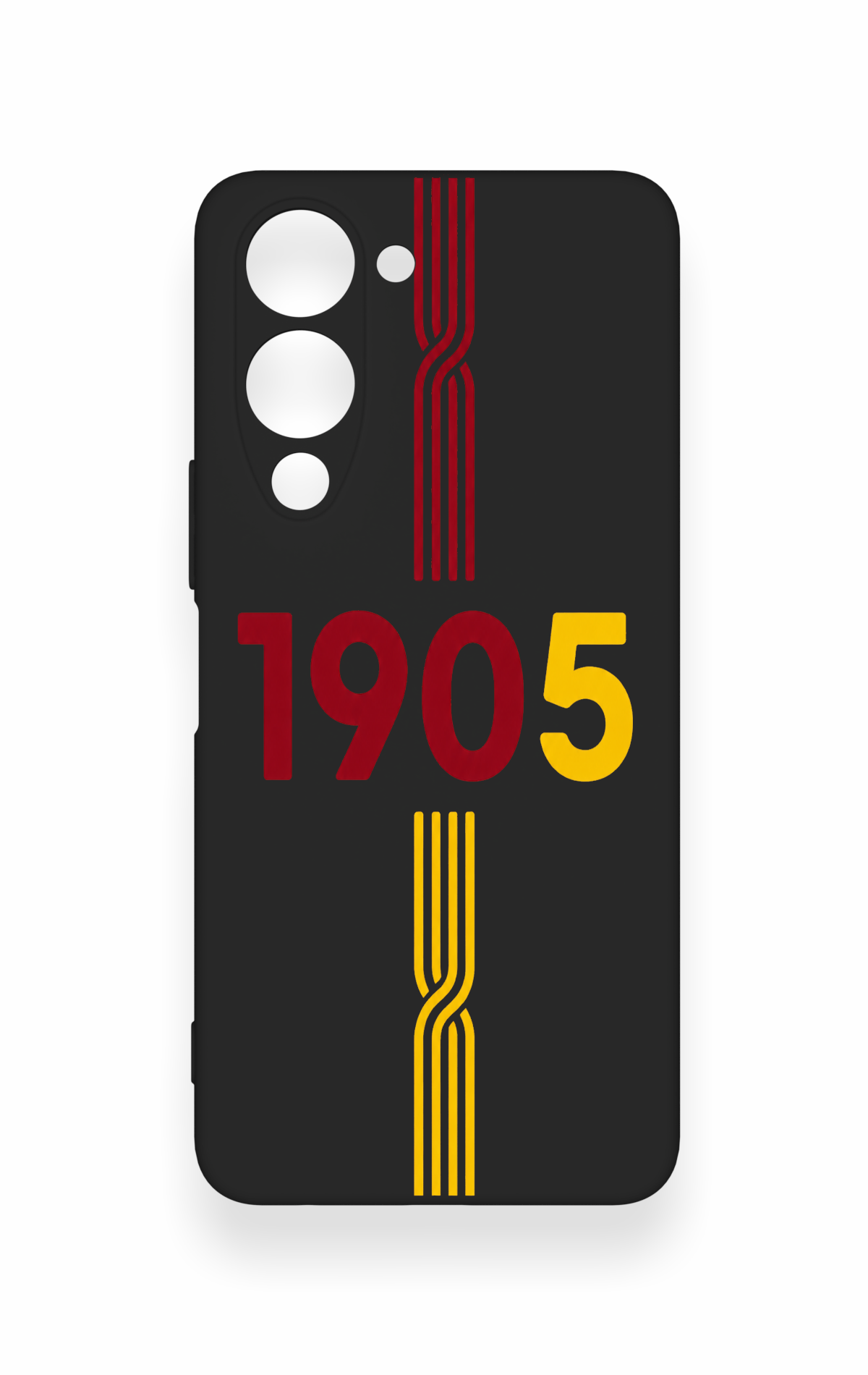 Vivo Y19 5G Uyumlu 1905 Kemer Desenli Silikon Kılıf