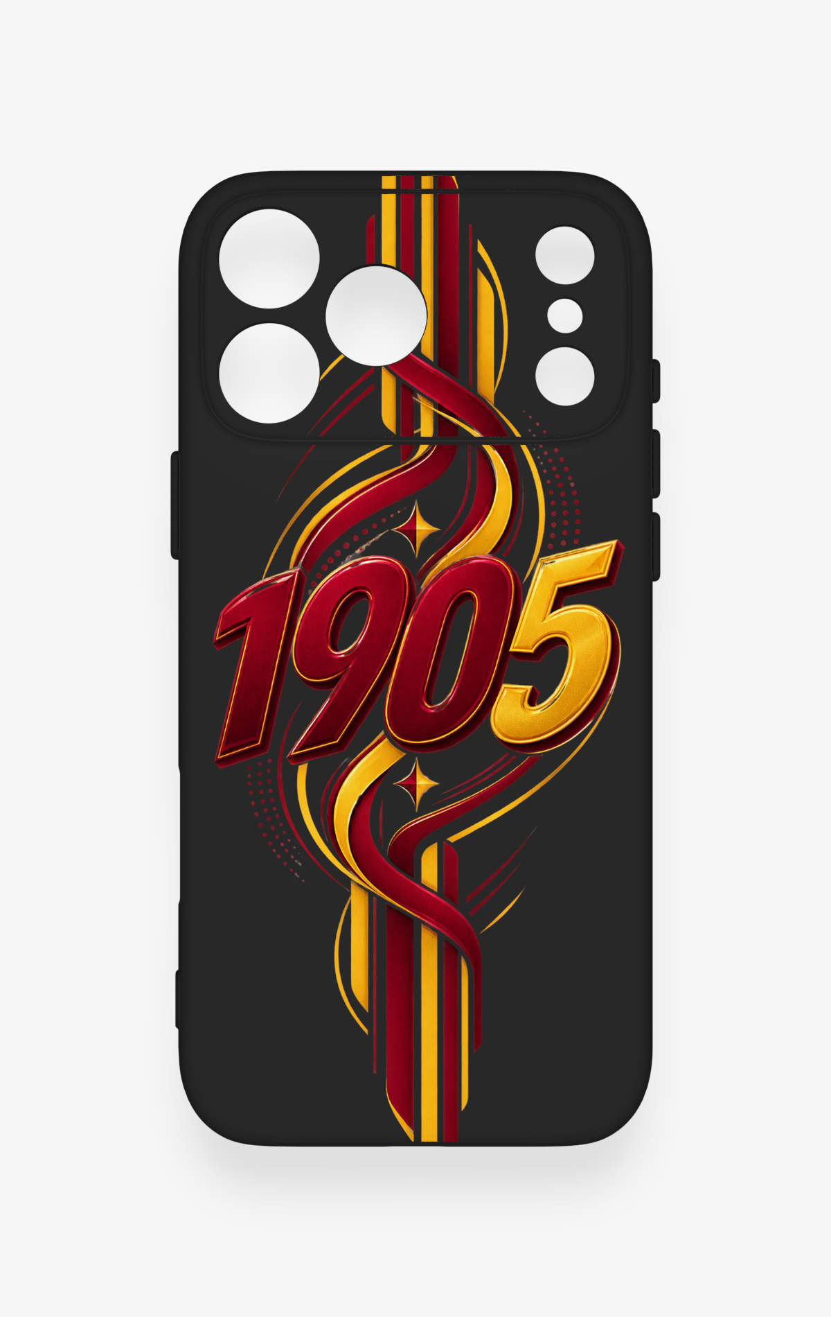 iPhone 17 Pro Max Uyumlu GS-1905 Desenli Silikon Kılıf