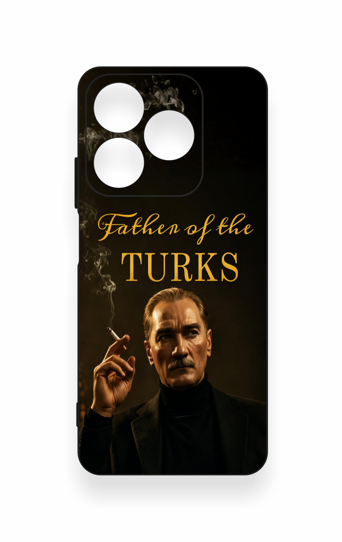 Realme C63 Uyumlu Father Of The Turks Desenli Silikon Kılıf