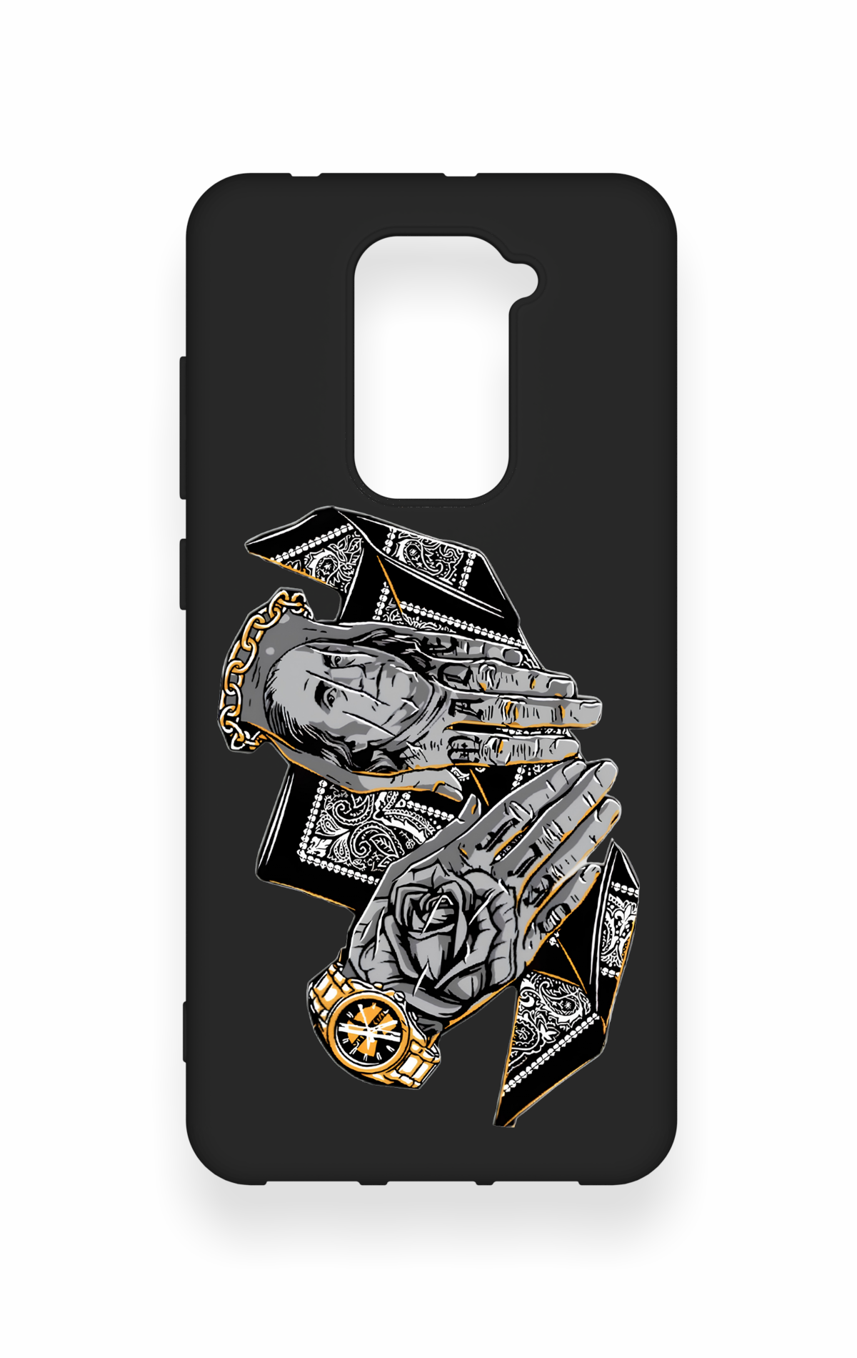 Redmi Note 9 Uyumlu Self Made Desenli Silikon Kılıf