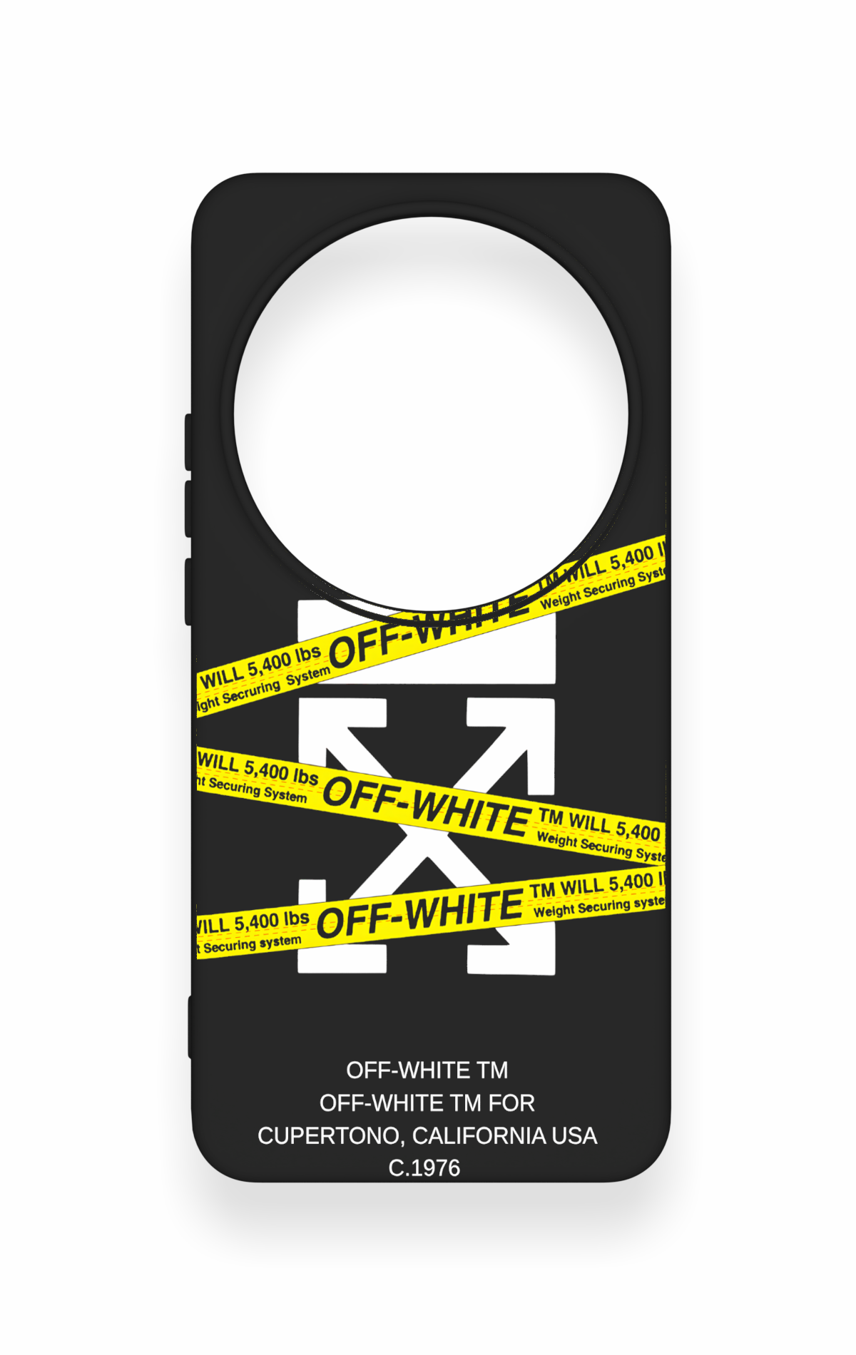 Xiomi Mi 15 Ultra Uyumlu Off White Desenli Silikon Kılıf
