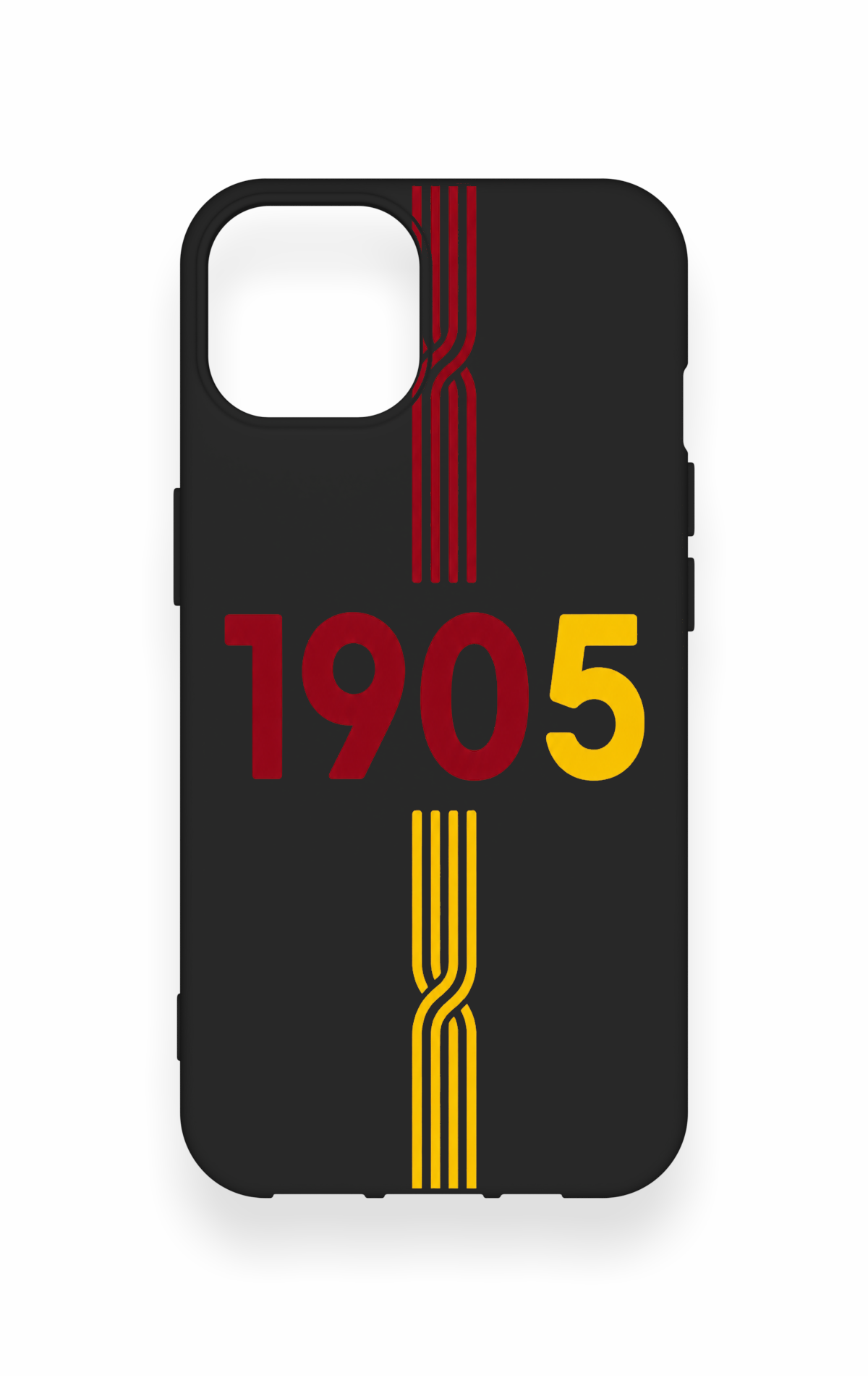 iPhone 14 Uyumlu 1905 Kemer Desenli Silikon Kılıf