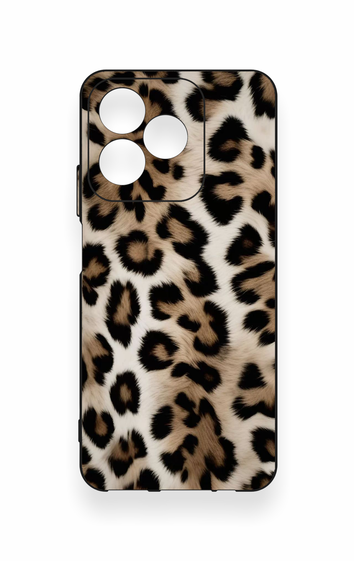 Realme C53 Uyumlu Leopar Derisi Desenli Silikon Kılıf