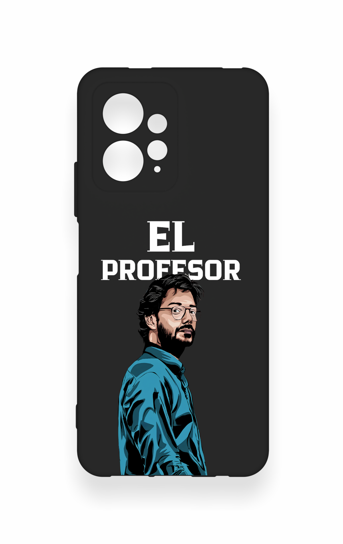 Redmi Note 12 4G Uyumlu El Profesor Desenli Silikon Kılıf