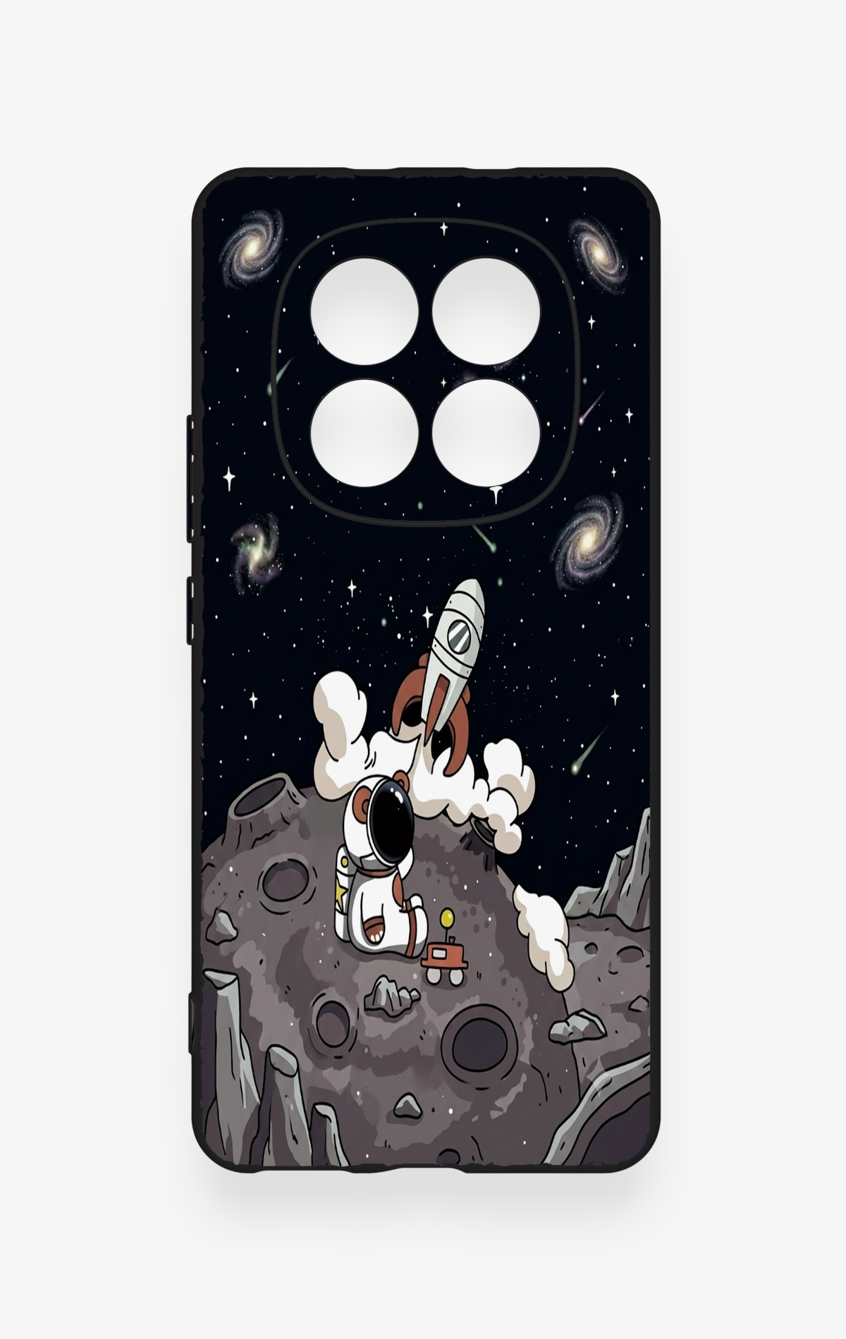 REDMİ NOTE 15 4G Uyumlu Uzay Astronot Desenli Silikon Kılıf