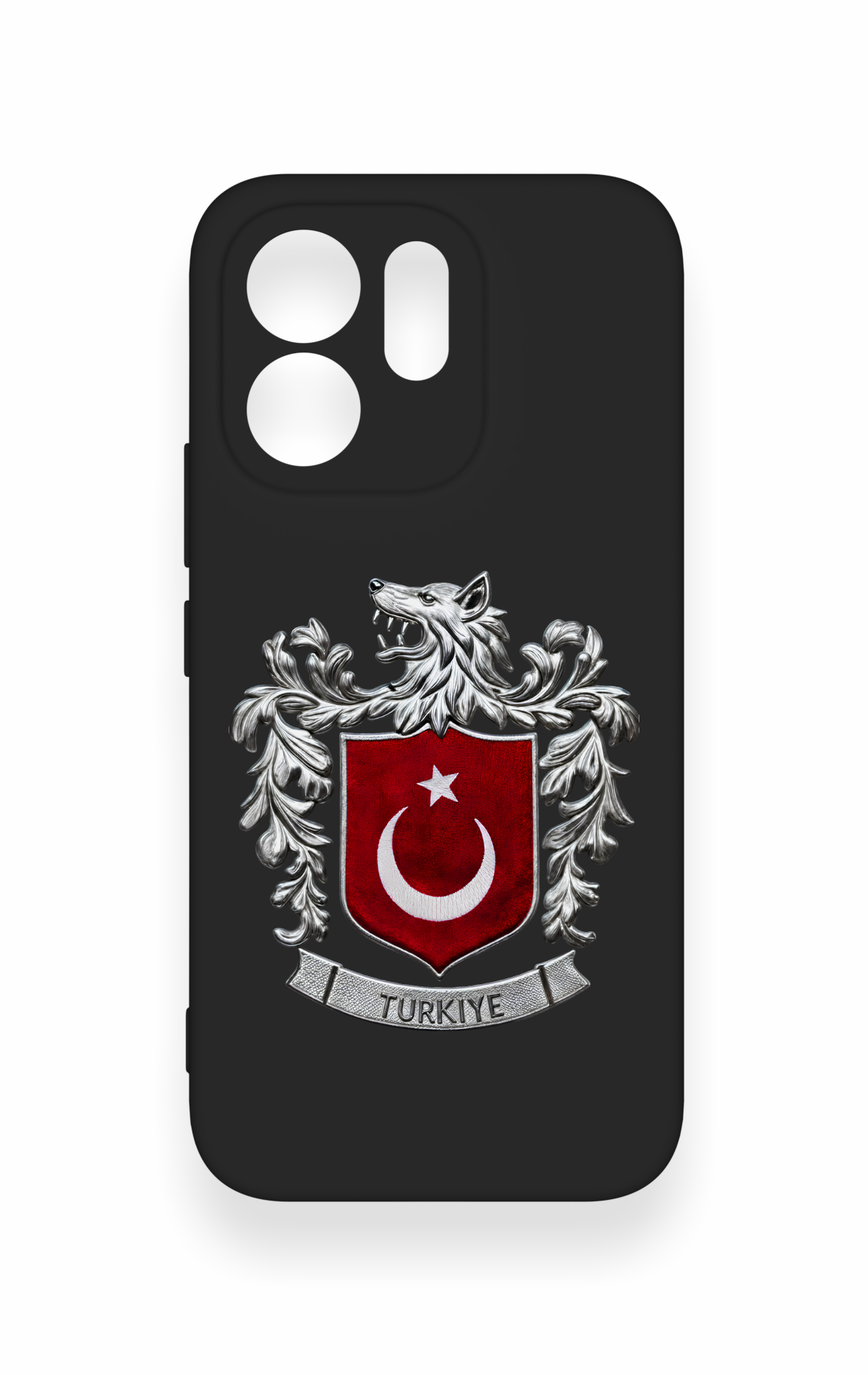 Vivo V70 5G Uyumlu Türk Arma Desenli Silikon Kılıf