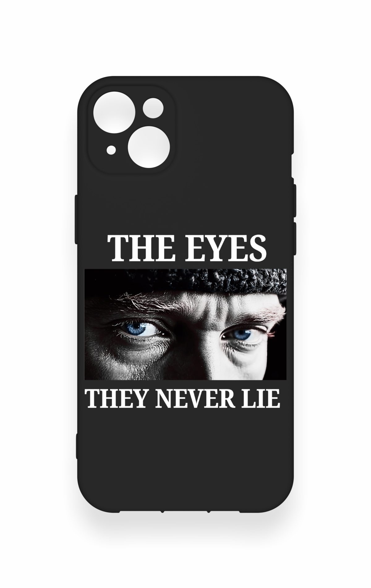iPhone 14 Plus/15 Plus Uyumlu Atatürk Eyes Desenli Silikon Kılıf
