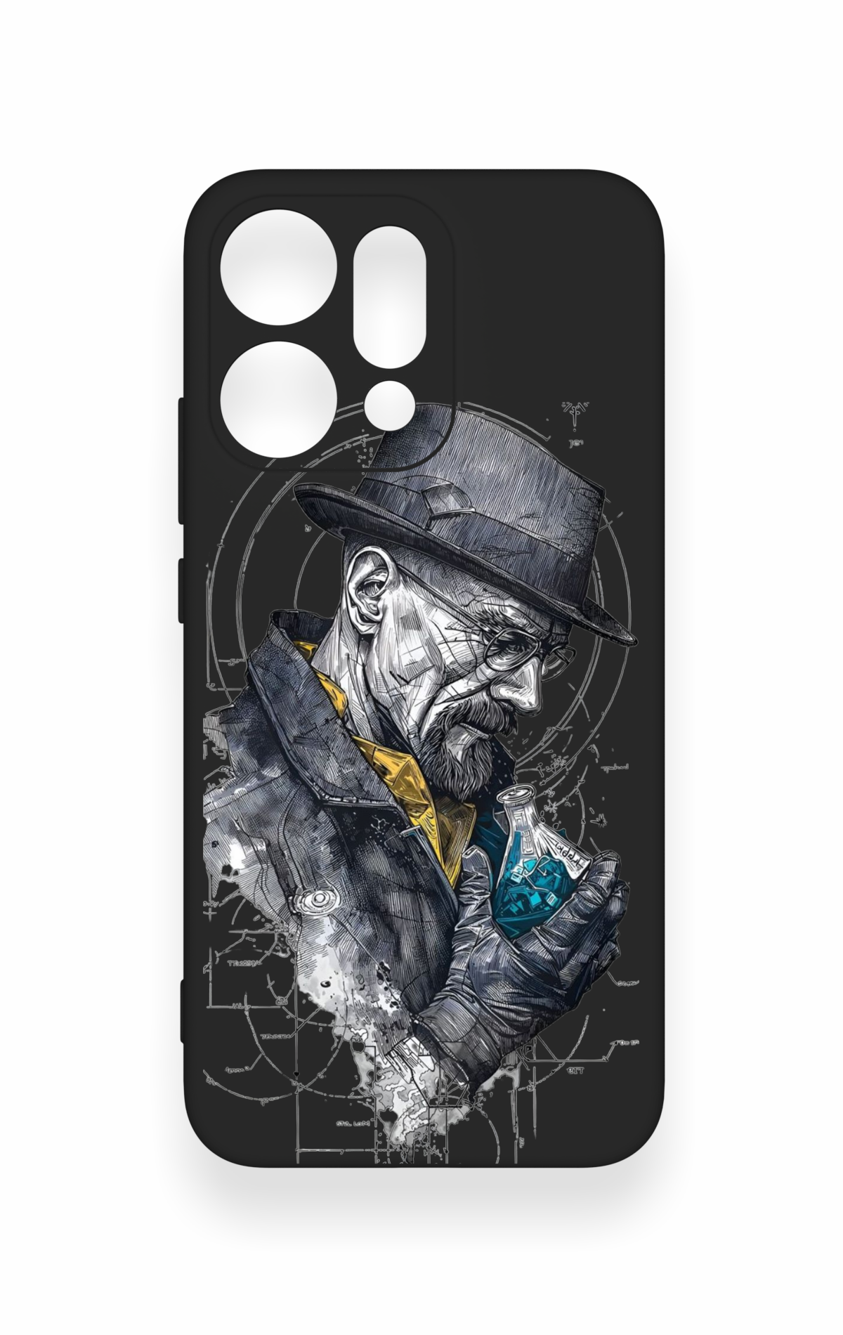 Oppo Reno 14 Uyumlu Walter White Desenli Silikon Kılıf