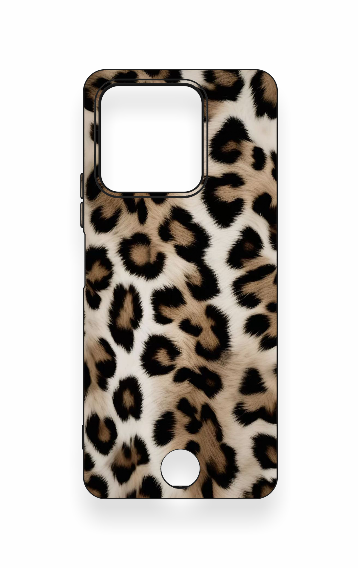 Reeder S71 Uyumlu Leopar Derisi Desenli Silikon Kılıf