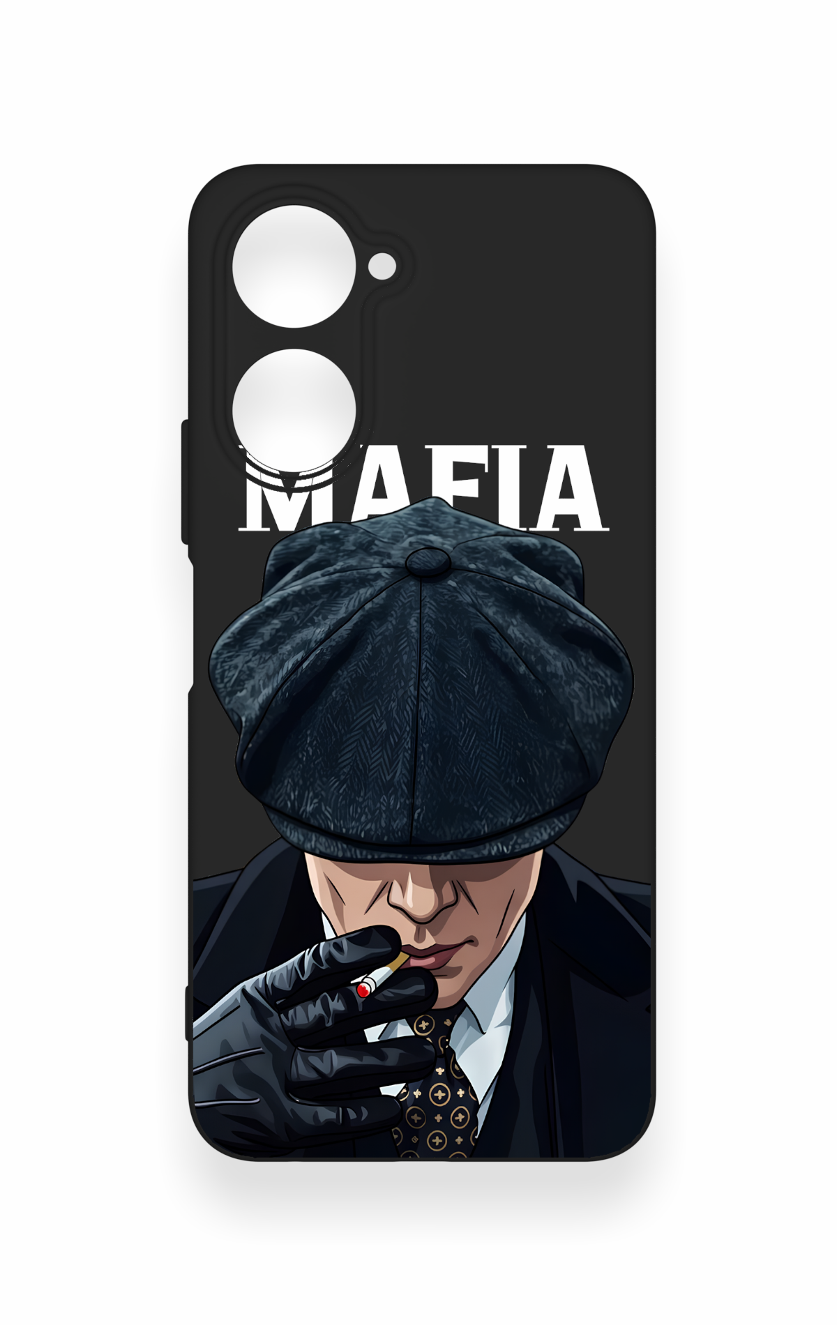 Vivo Y18 Uyumlu MAFIA Desenli Silikon Kılıf