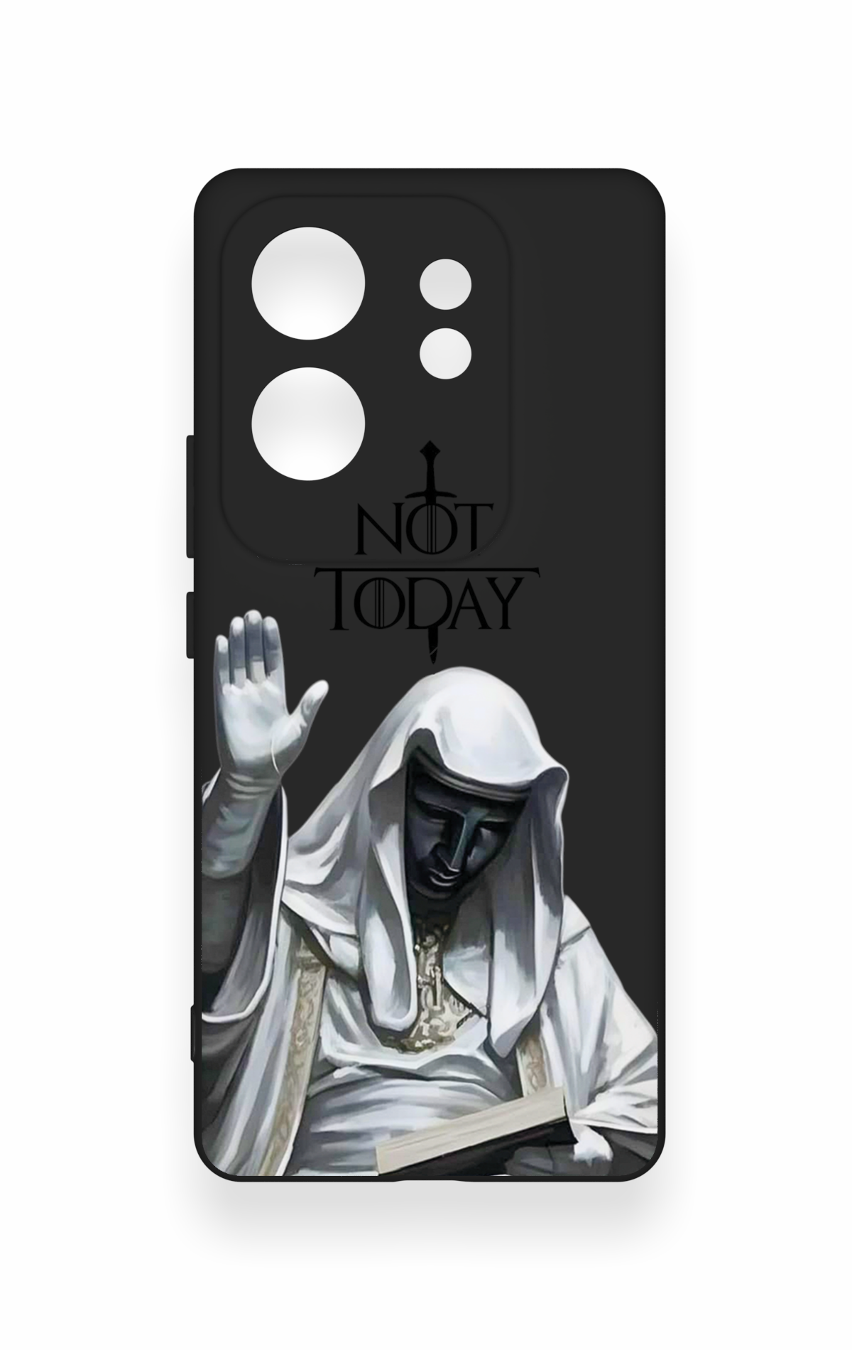 İnfinix Zero 30 Uyumlu Not Today Desenli Silikon Kılıf