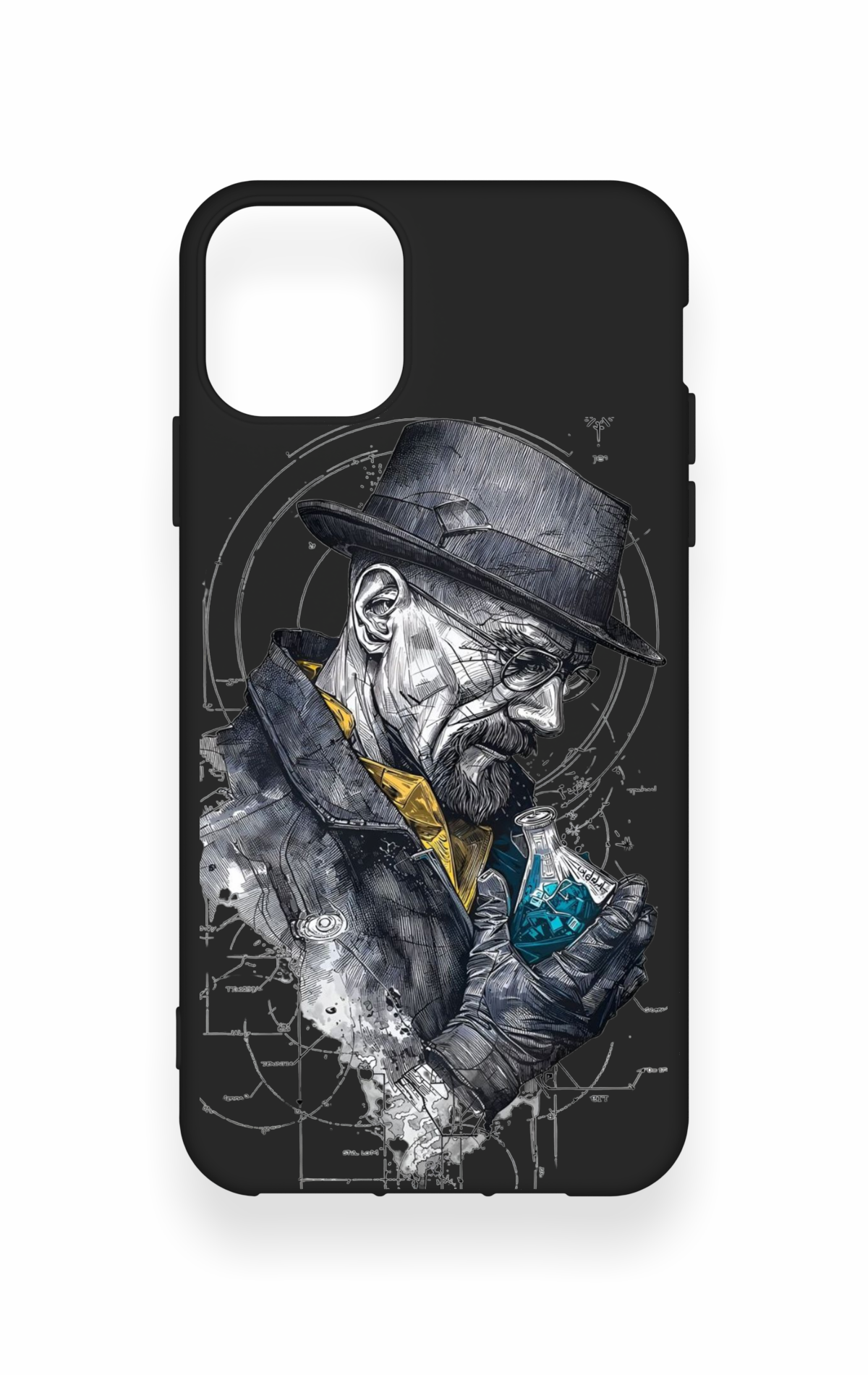 iPhone 11 Pro Max Uyumlu Walter White Desenli Silikon Kılıf