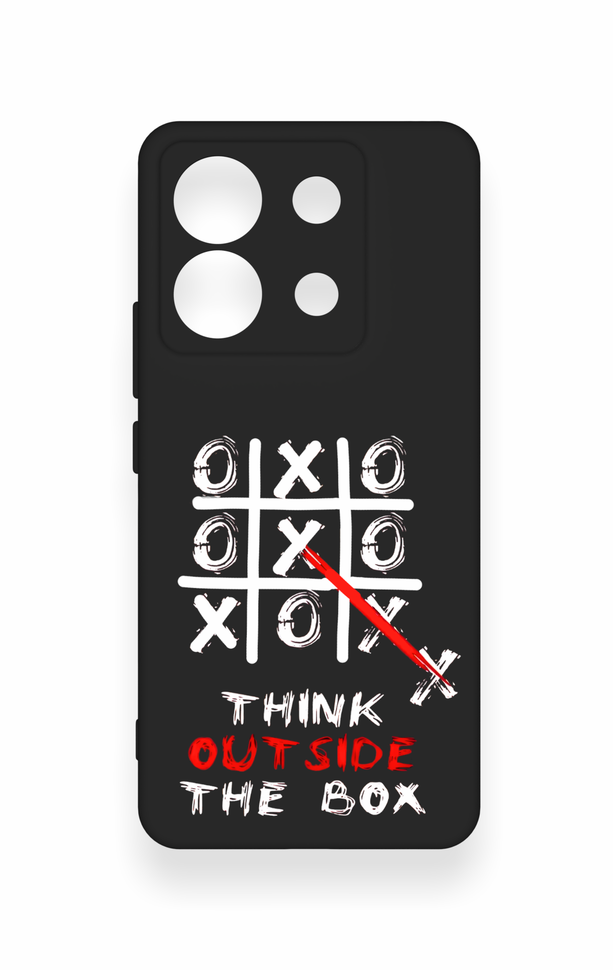 Redmi Note 13 Pro 5G Uyumlu Out Side The Box Desenli Silikon Kılıf