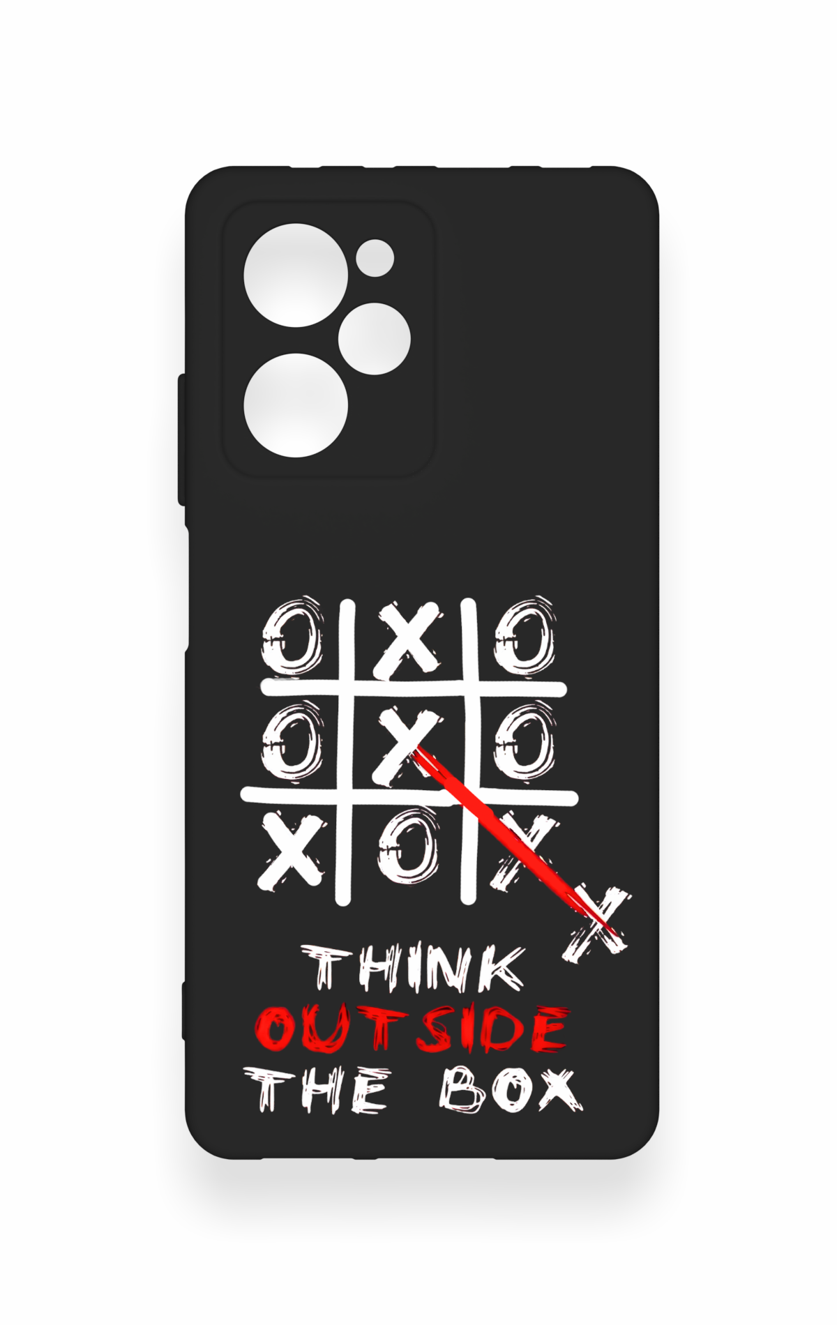 Poco X5 Pro Uyumlu Out Side The Box Desenli Silikon Kılıf